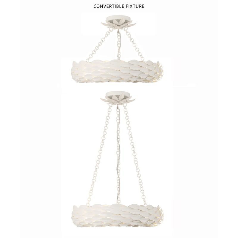 Broche 18 Inch Chandelier by Crystorama