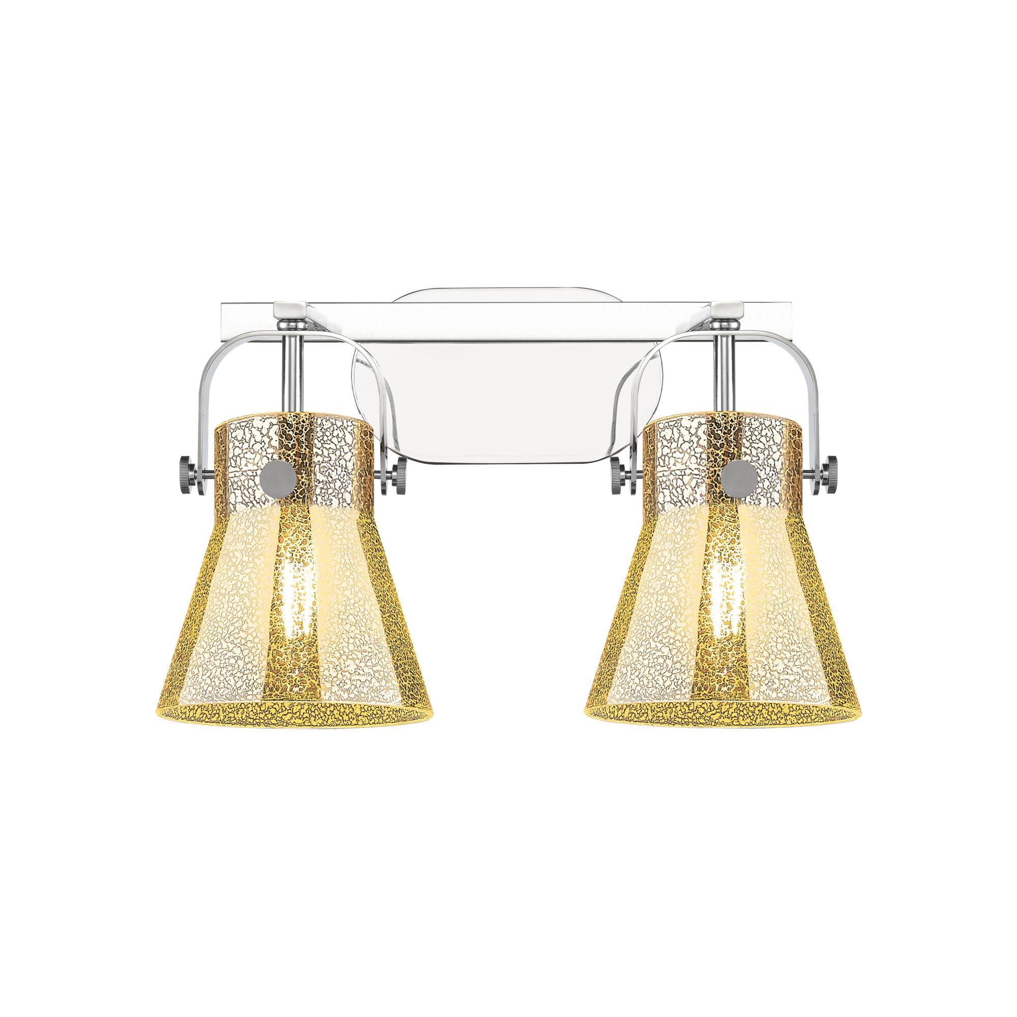 Shown in Polished Chrome finish and Mercury shade