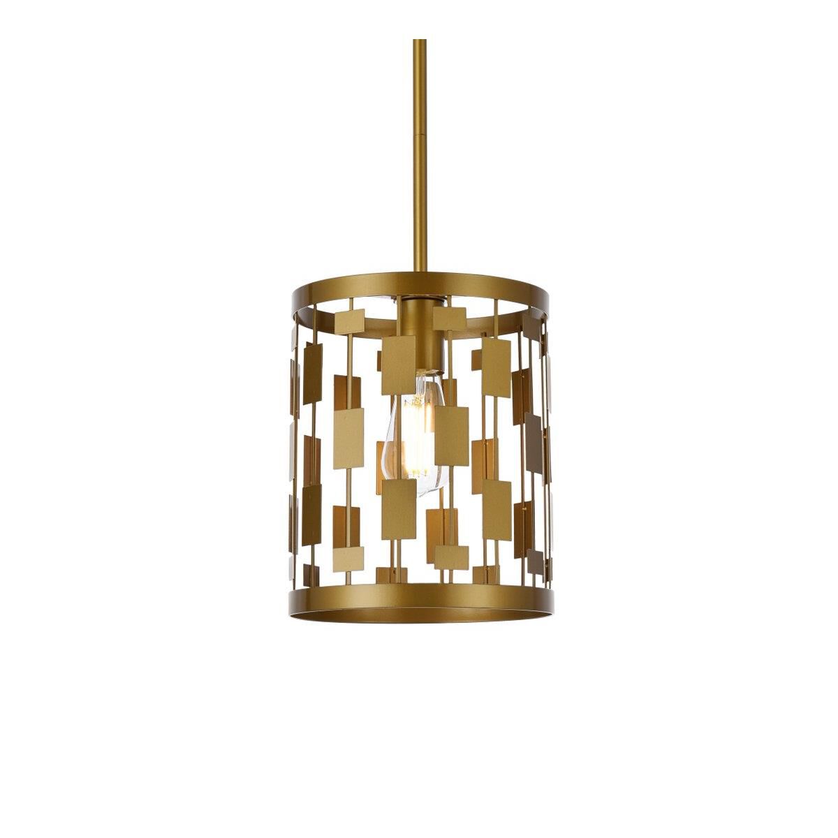 Elegant Lighting Levante 9 Inch Mini Pendant