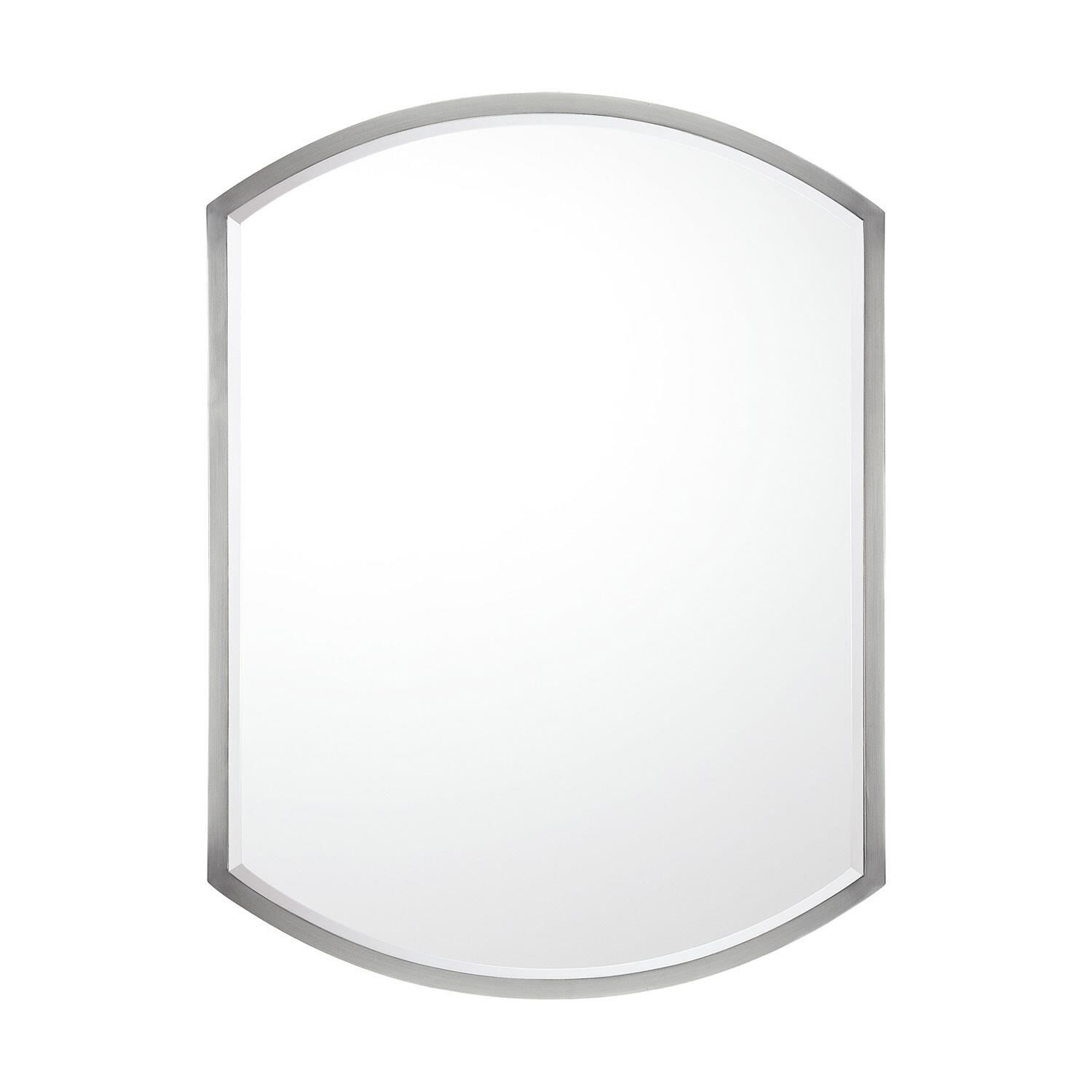 Metal Mirror with Matte Nickel Finish Decorative Mirrors by Capital Lighting Fixture Company