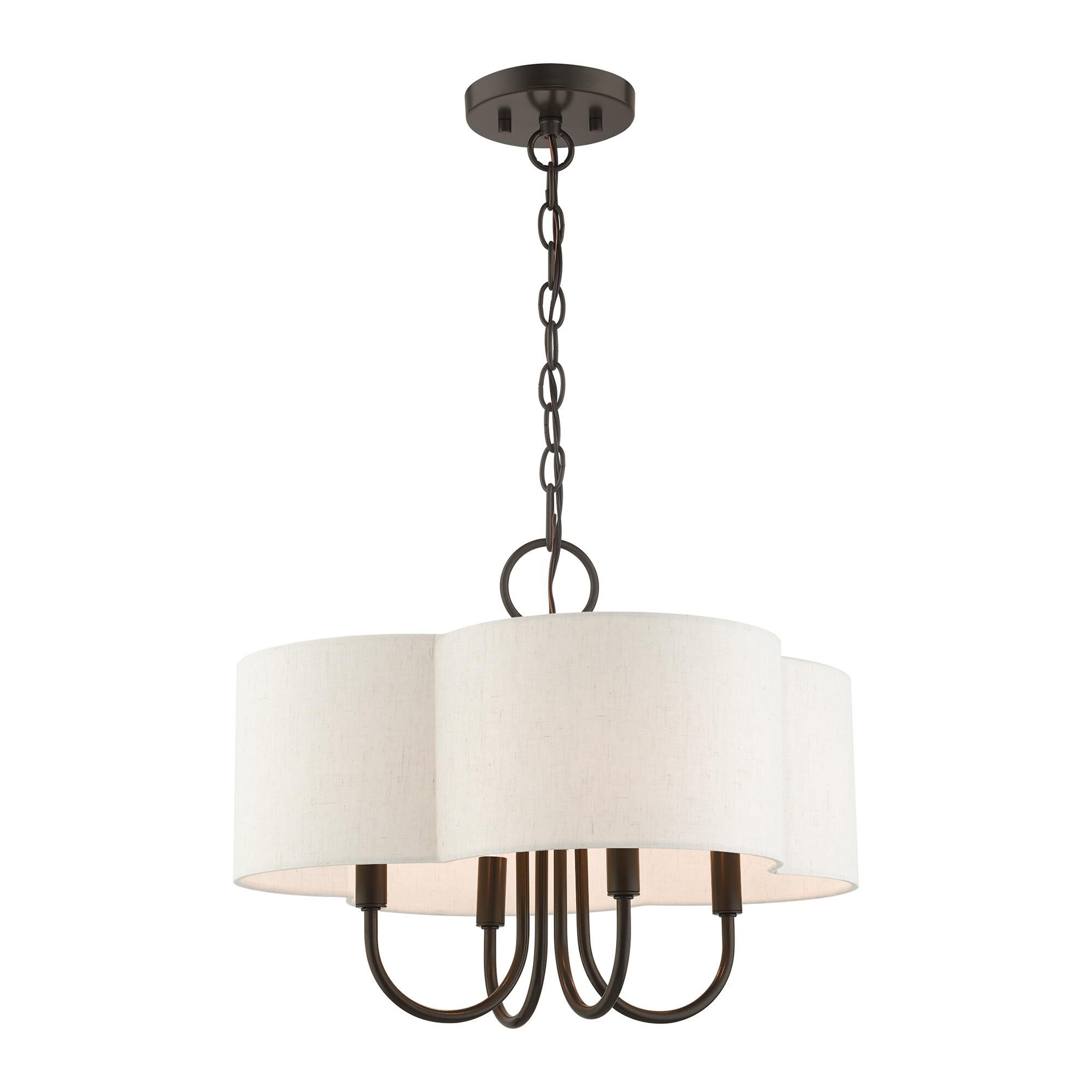 Solstice 4 Light Mini Chandelier by Livex Lighting