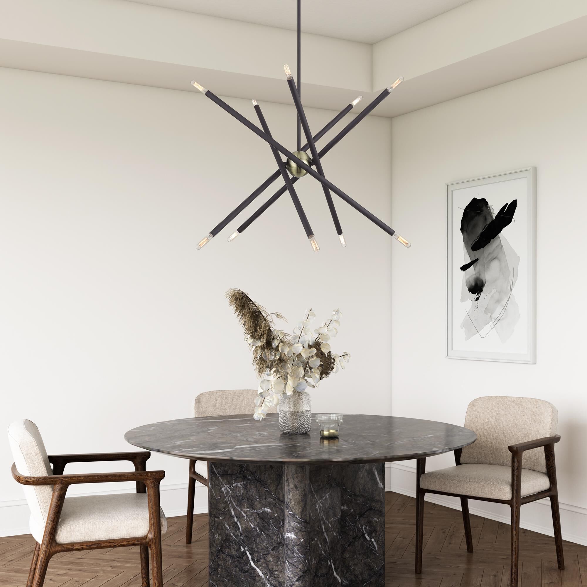 Shown in Bronze with Antique Brass Accents finish