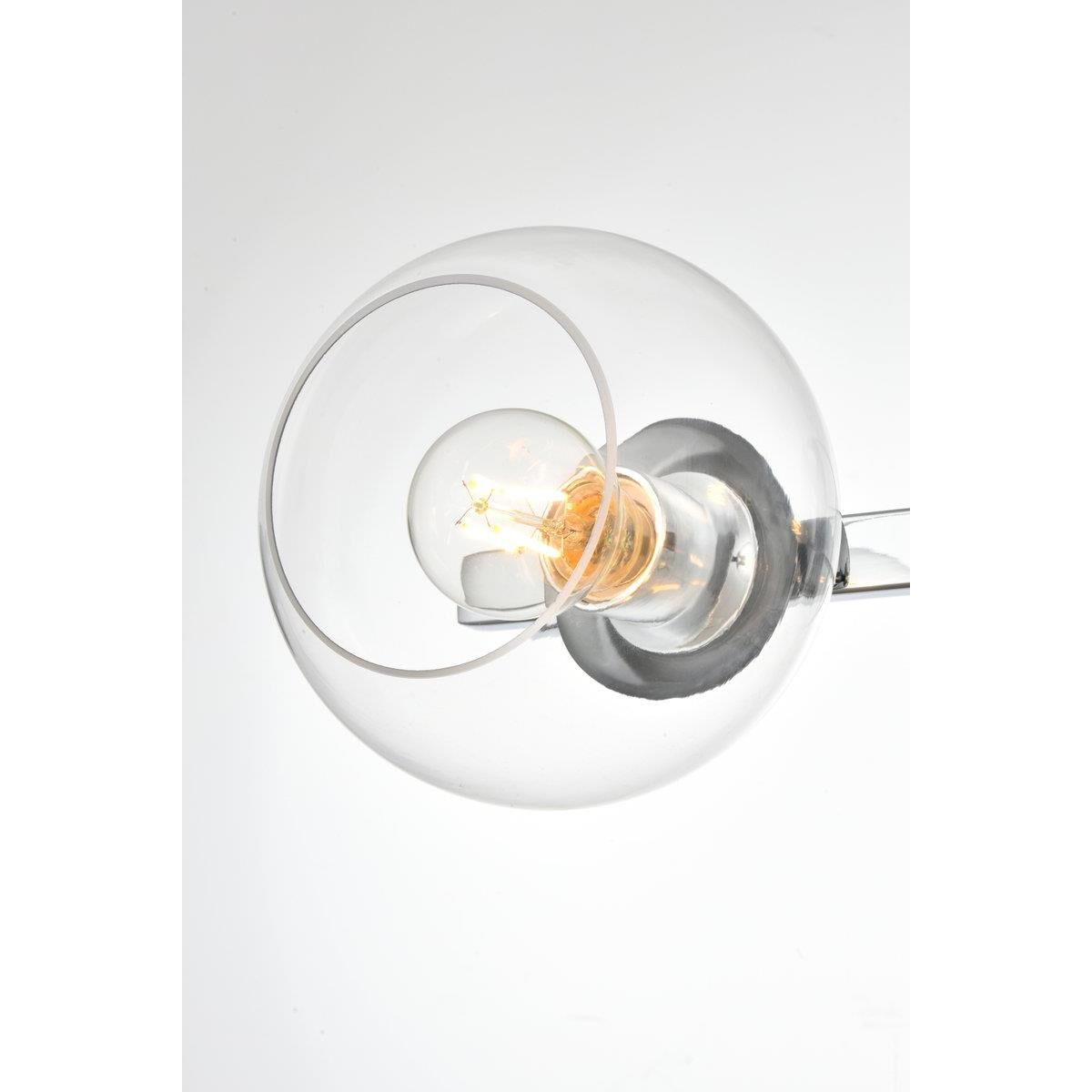 Rogelio 37 Inch 4 Light Bath Vanity Light by Elegant Lighting