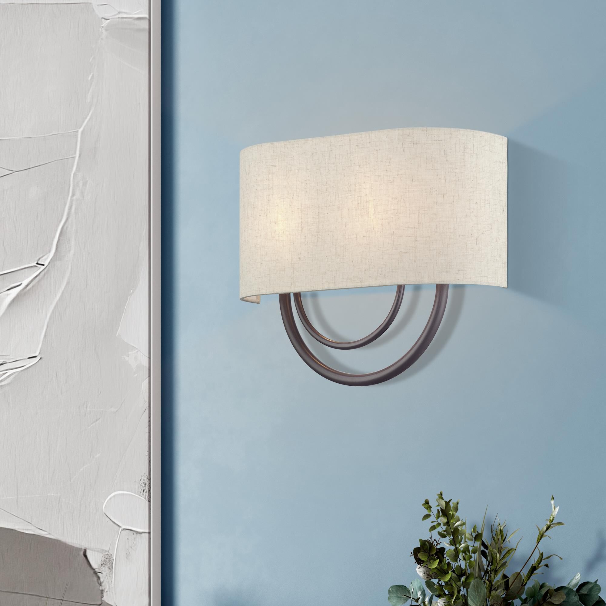 Stratton 15 Inch Wall Sconce by Livex Lighting
