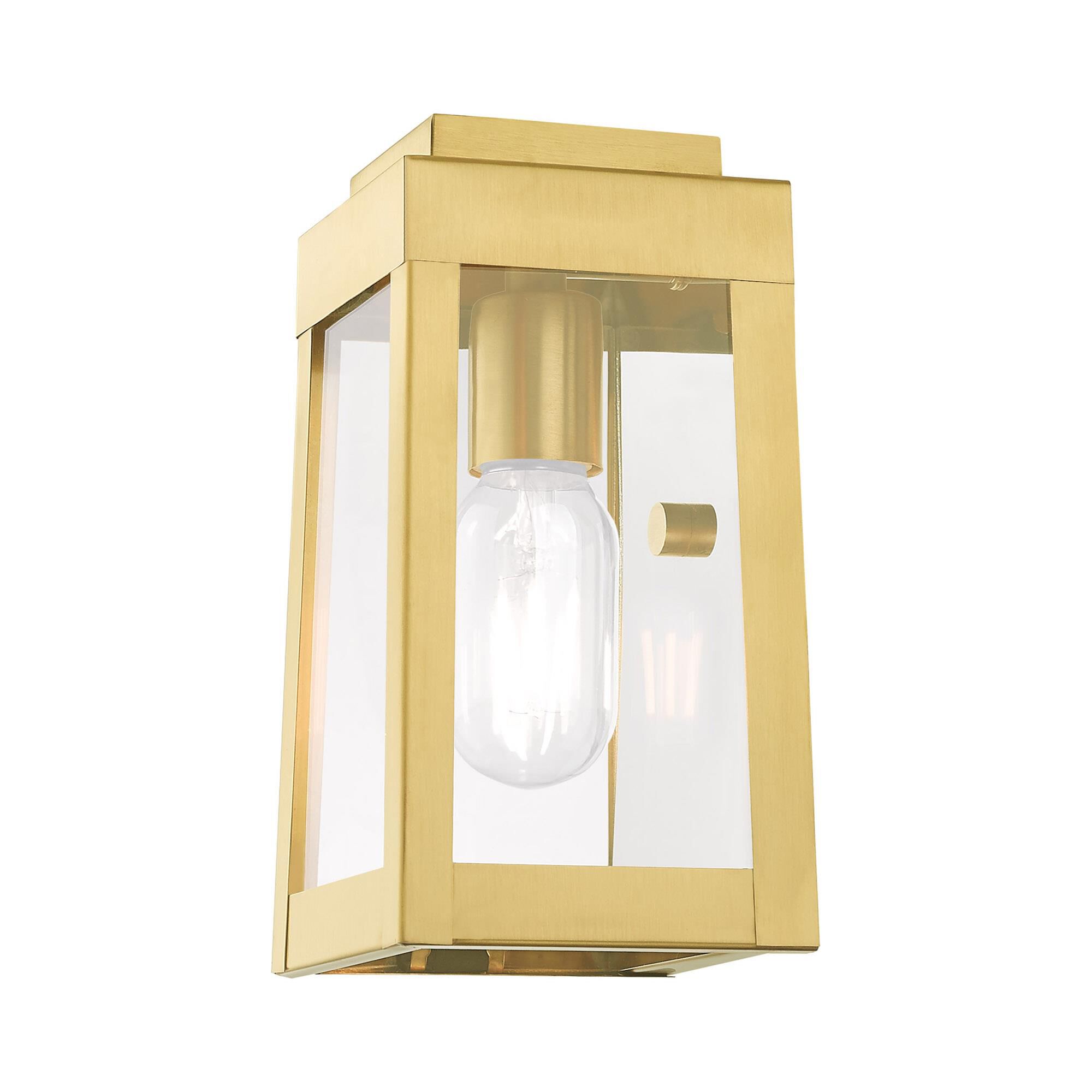Oslo 9 Inch Tall 1 Light Outdoor Wall Light by Livex Lighting