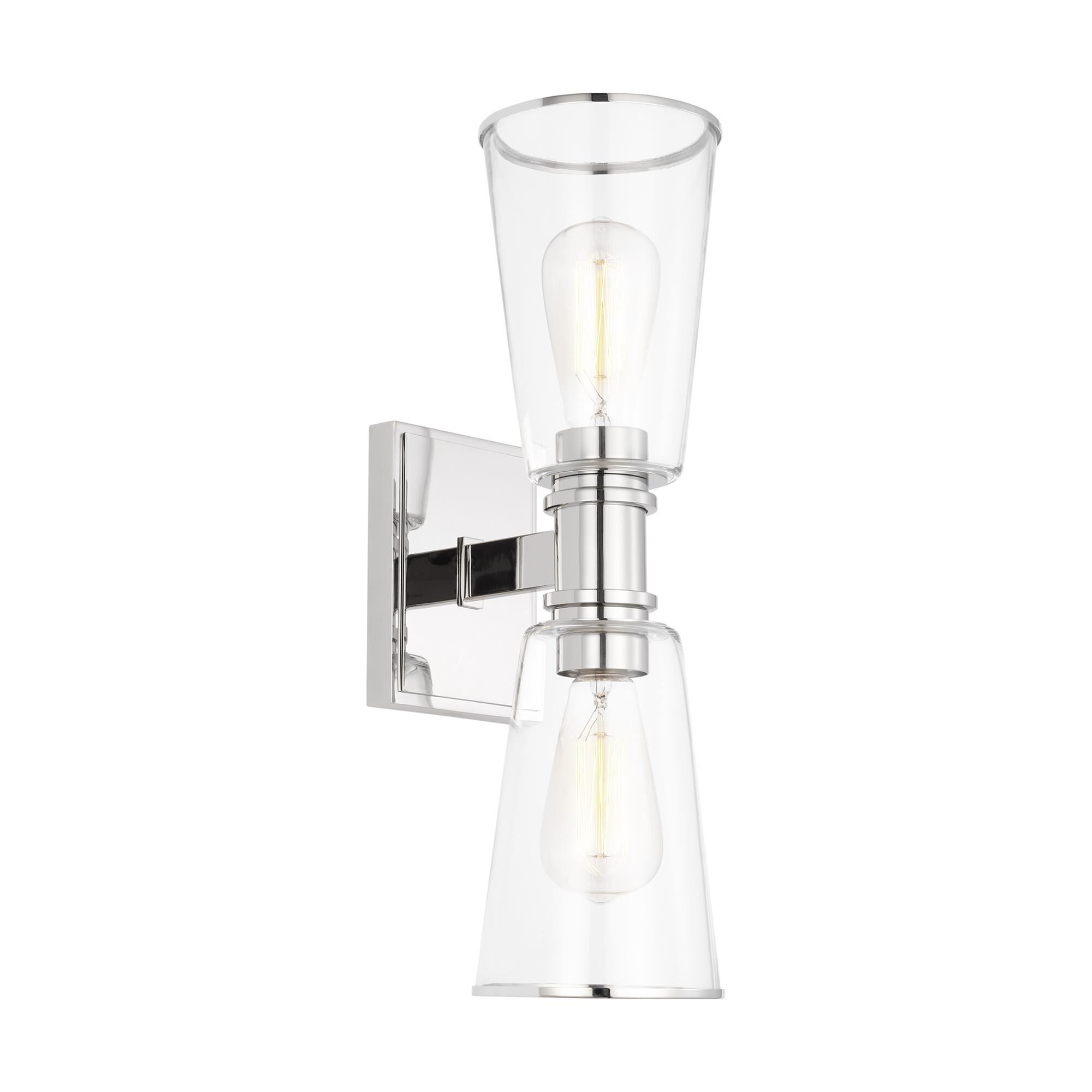 Chapman & Myers Alessa 18 Inch 2 Light Bath Vanity Light,