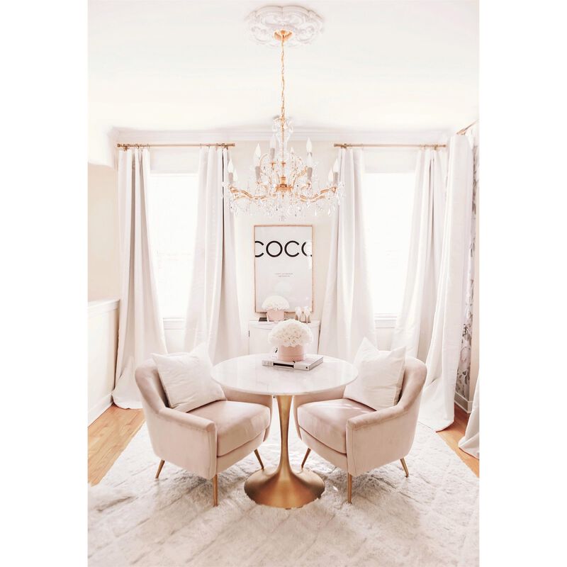 Maria Theresa 29 Inch 12 Light Chandelier by Crystorama