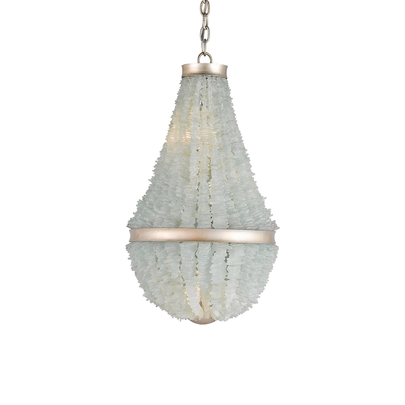 Platea Small Chandelier by Currey & Company