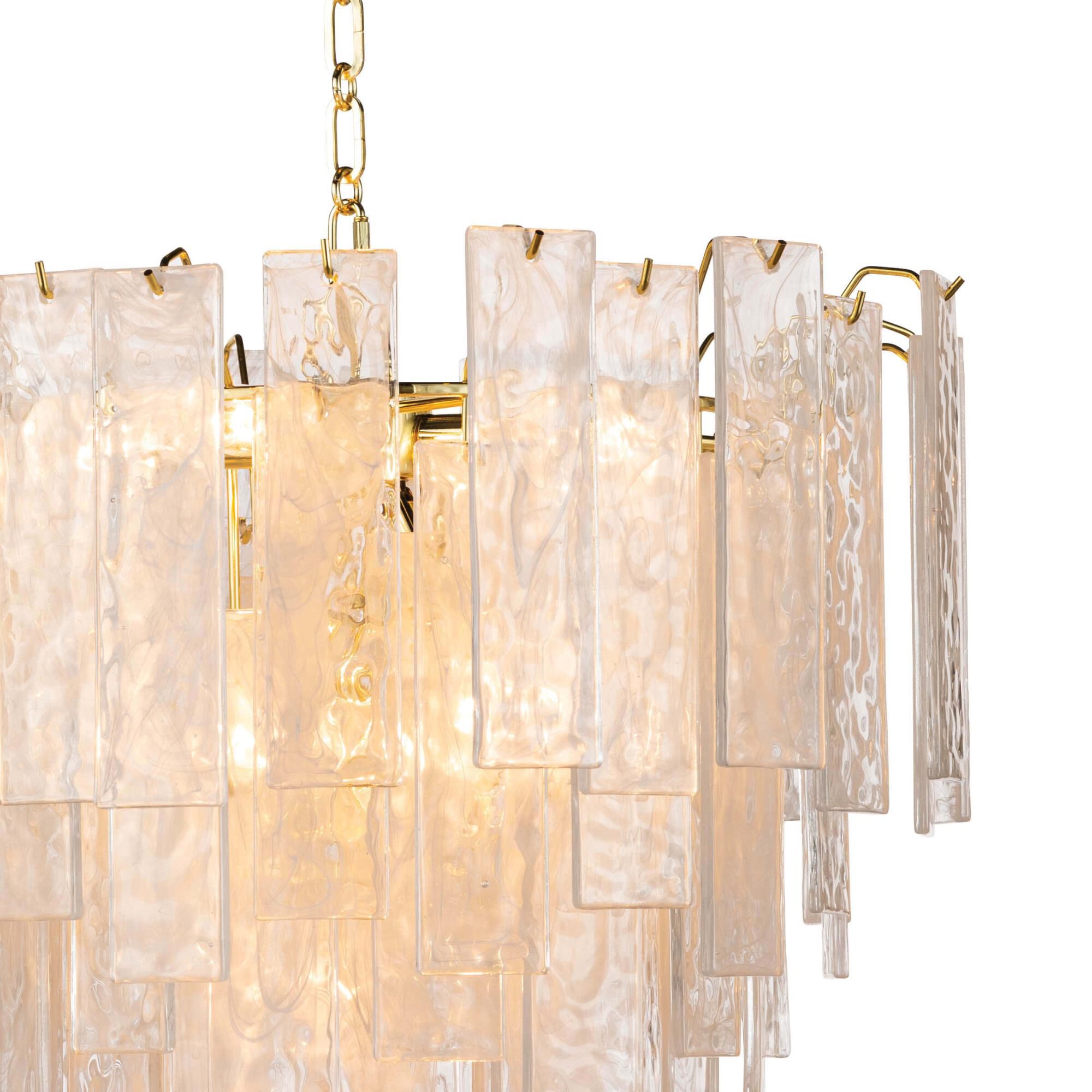 Glacier 21 Inch Mini Chandelier by Regina Andrew