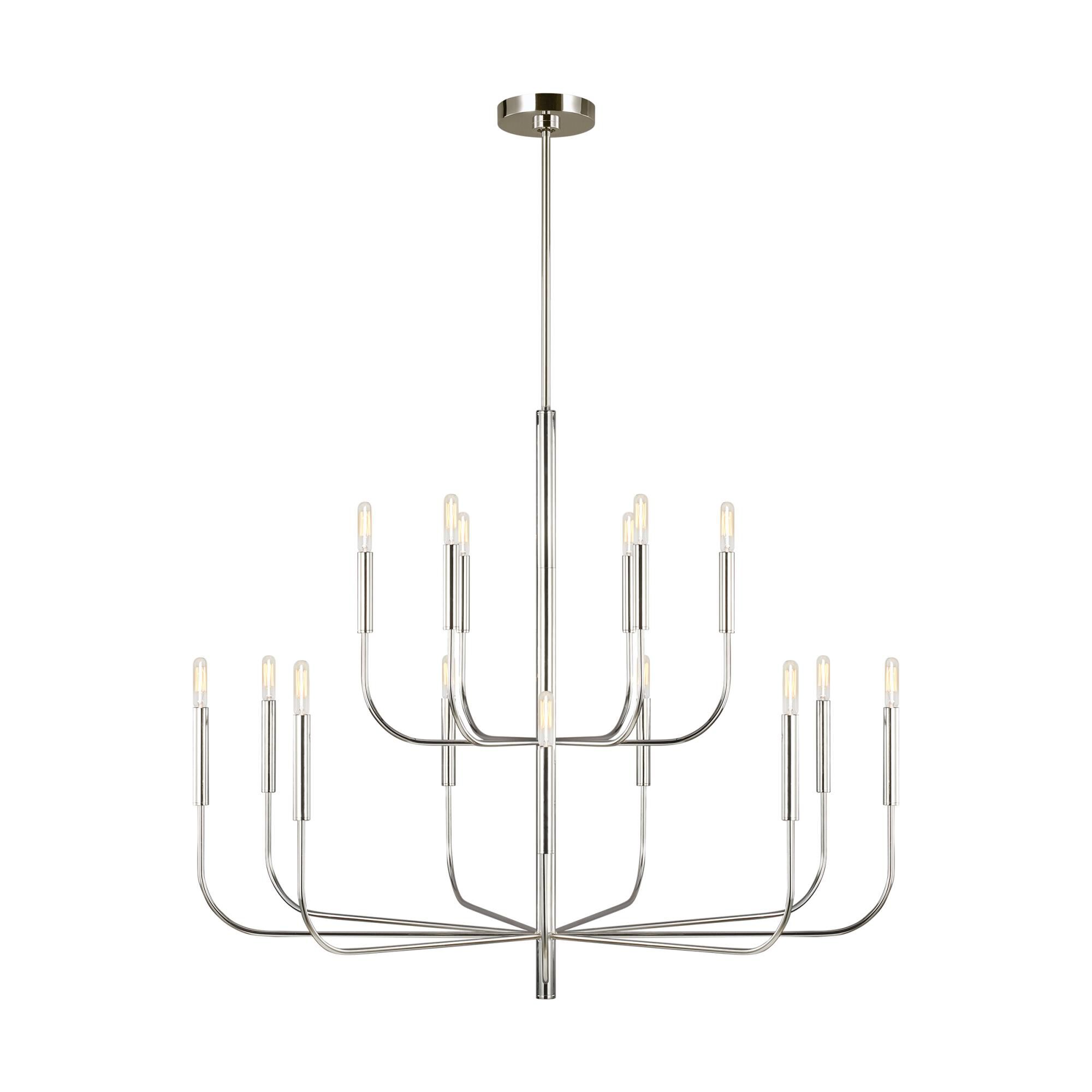 Ellen DeGeneres Brianna 15 Light Chandelier by Visual Comfort Studio Collection