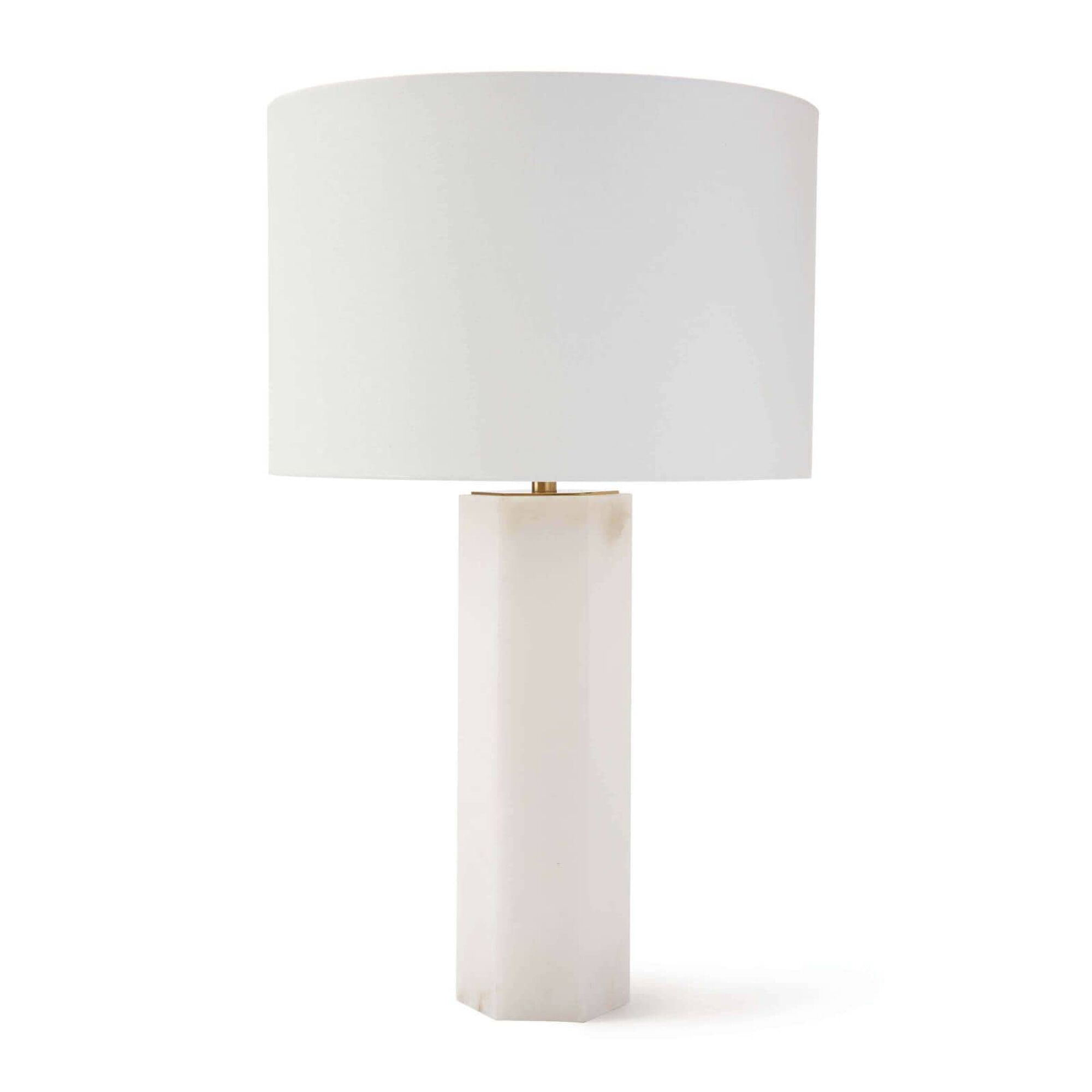 Shown in Natural Stone finish and Linen shade