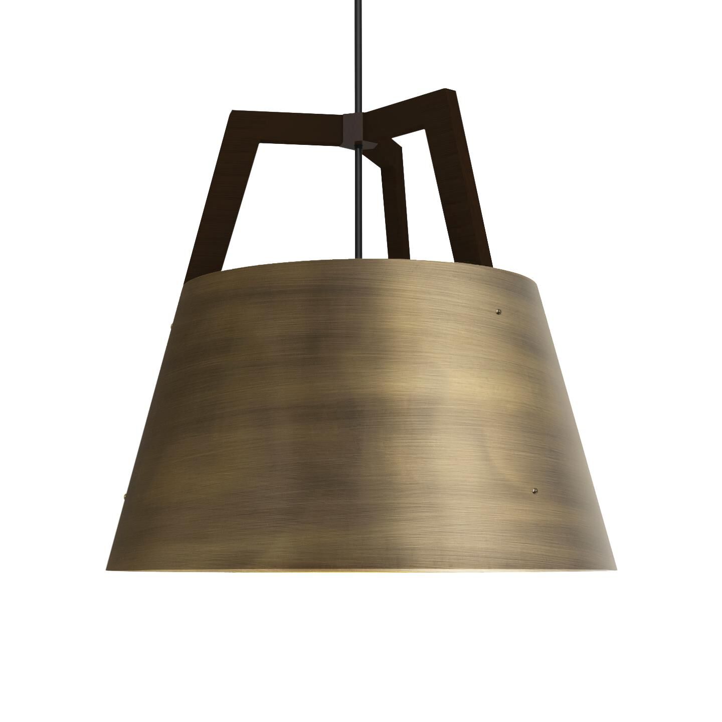 Licht For Cerno Imber 24 Inch Large Pendant by Cerno