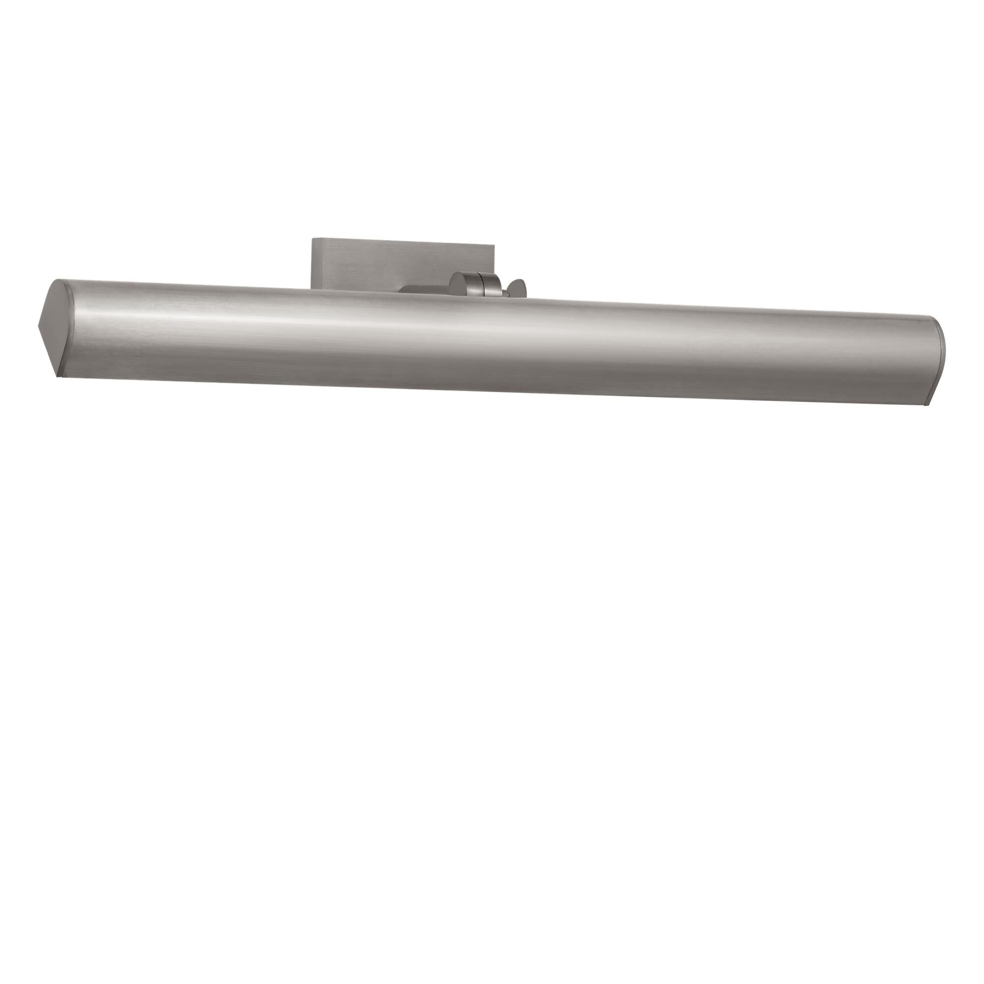 Shown in Brushed Nickel finish and White Acrylic Diffuser shade