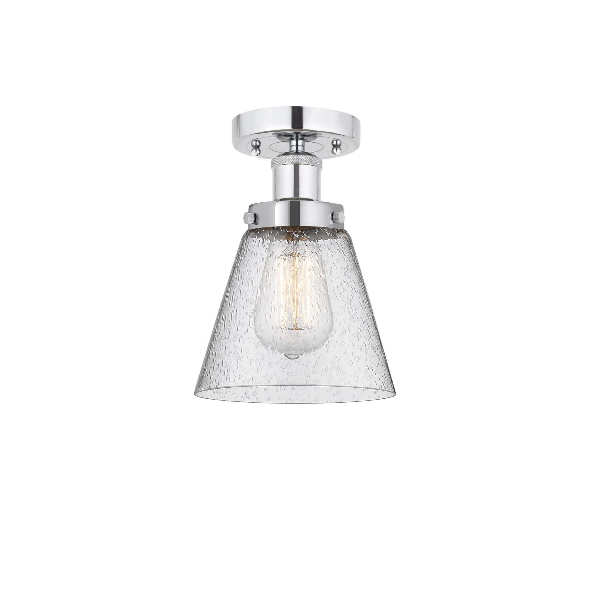 Bruno Marashlian Cone 6 Inch 1 Light Semi Flush Mount by Innovations Lighting