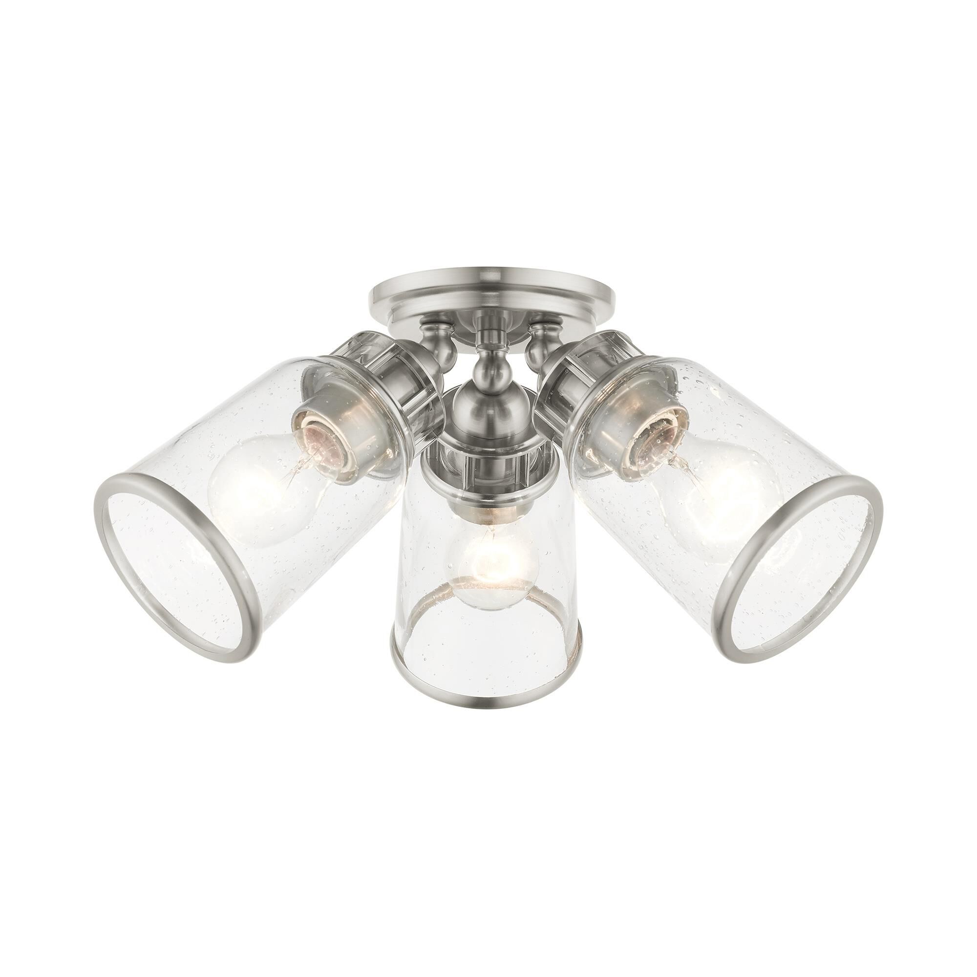 Lawrenceville 3 Light Flush Mount by Livex Lighting