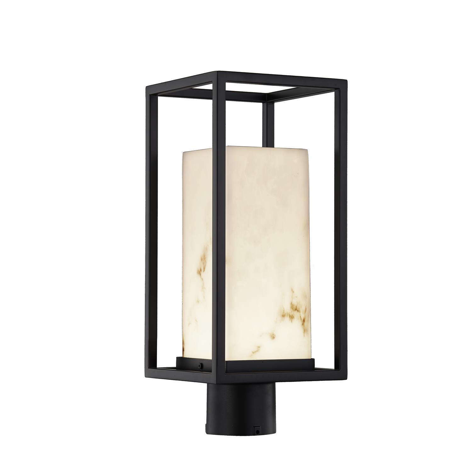 Lumenaria 17 Inch Outdoor Post Light by Justice Design Group