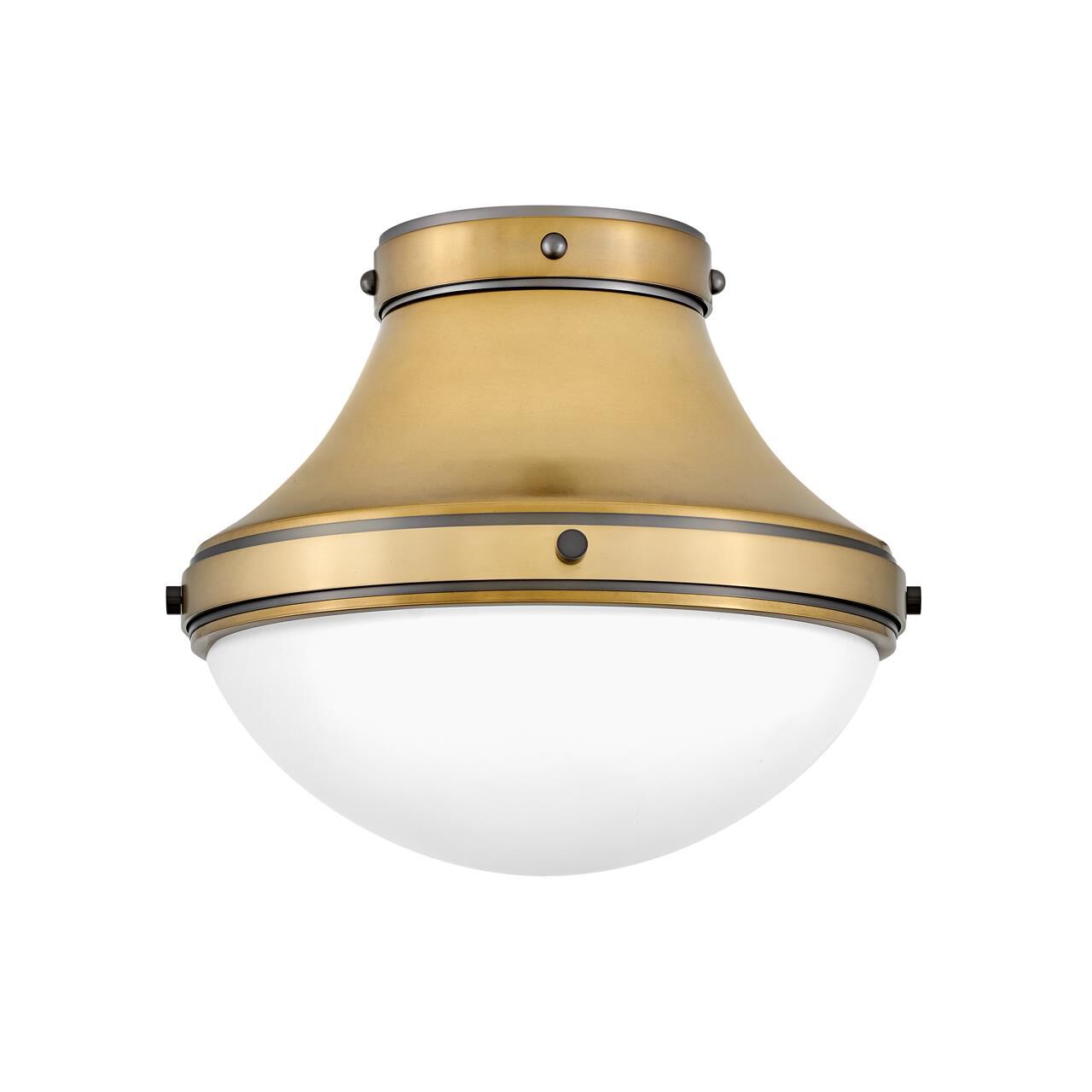 Oliver 14 Inch 1 Light Flush Mount by Hinkley Lighting