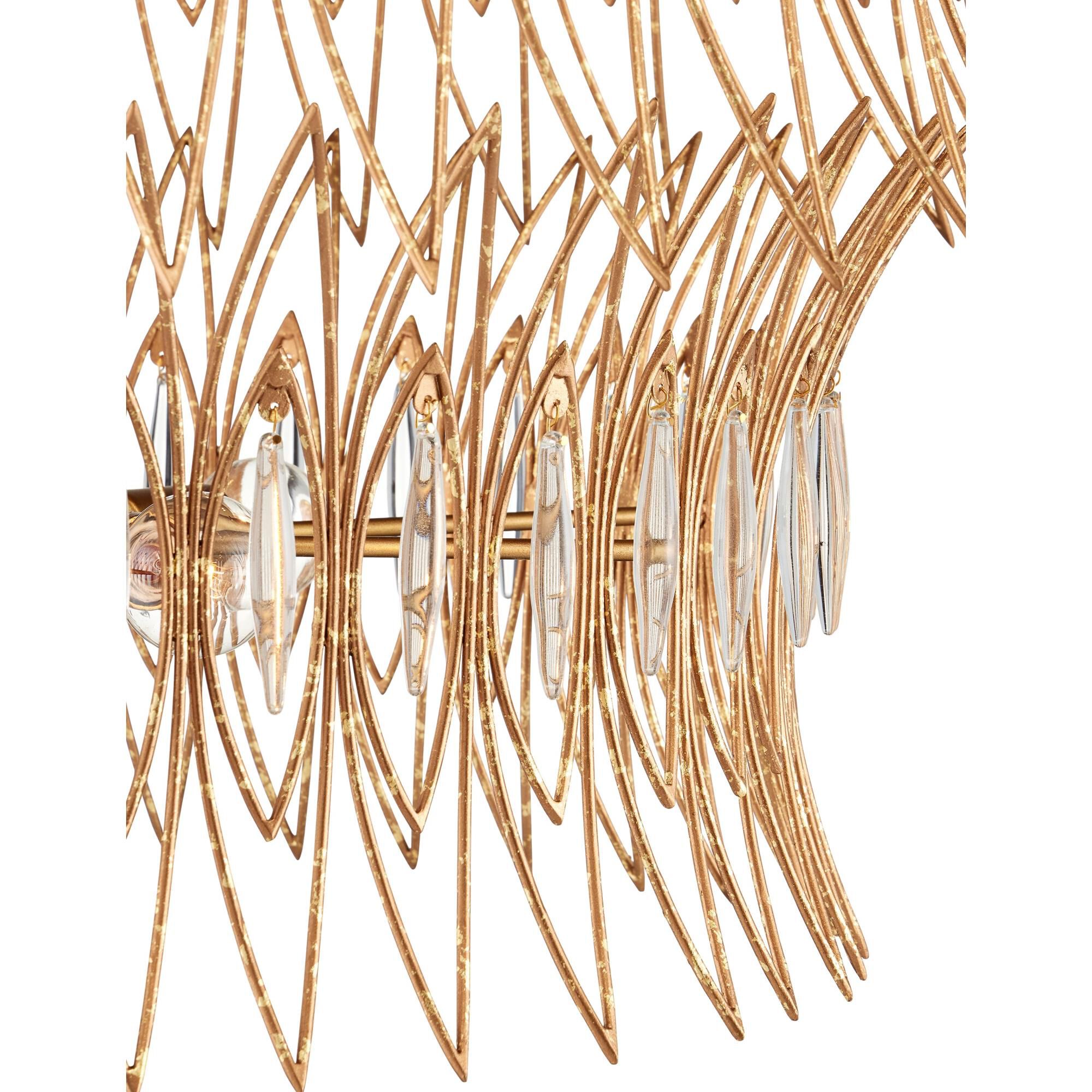 Marquise 30 Inch Chandelier by Currey and Company