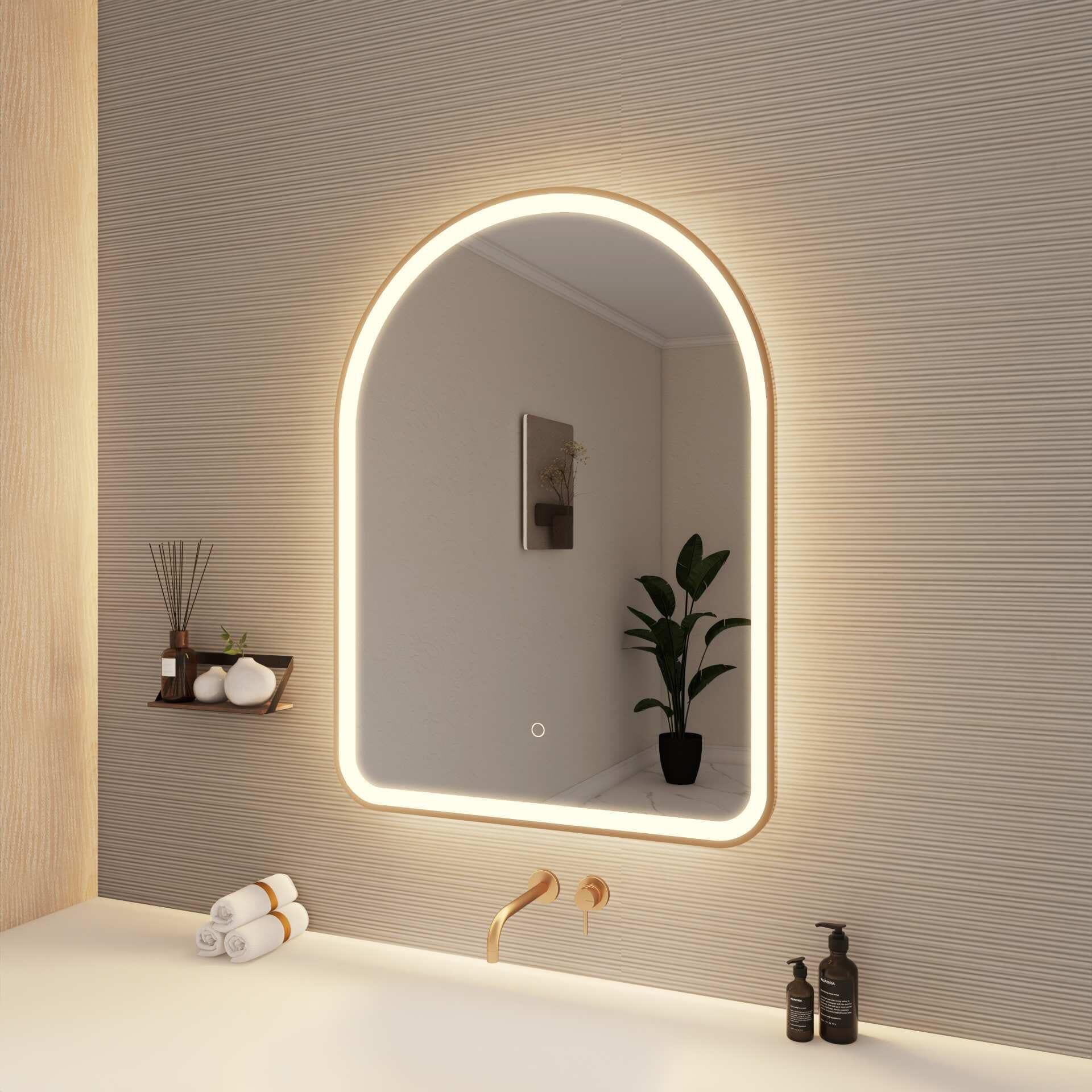 Shown in Satin Gold finish