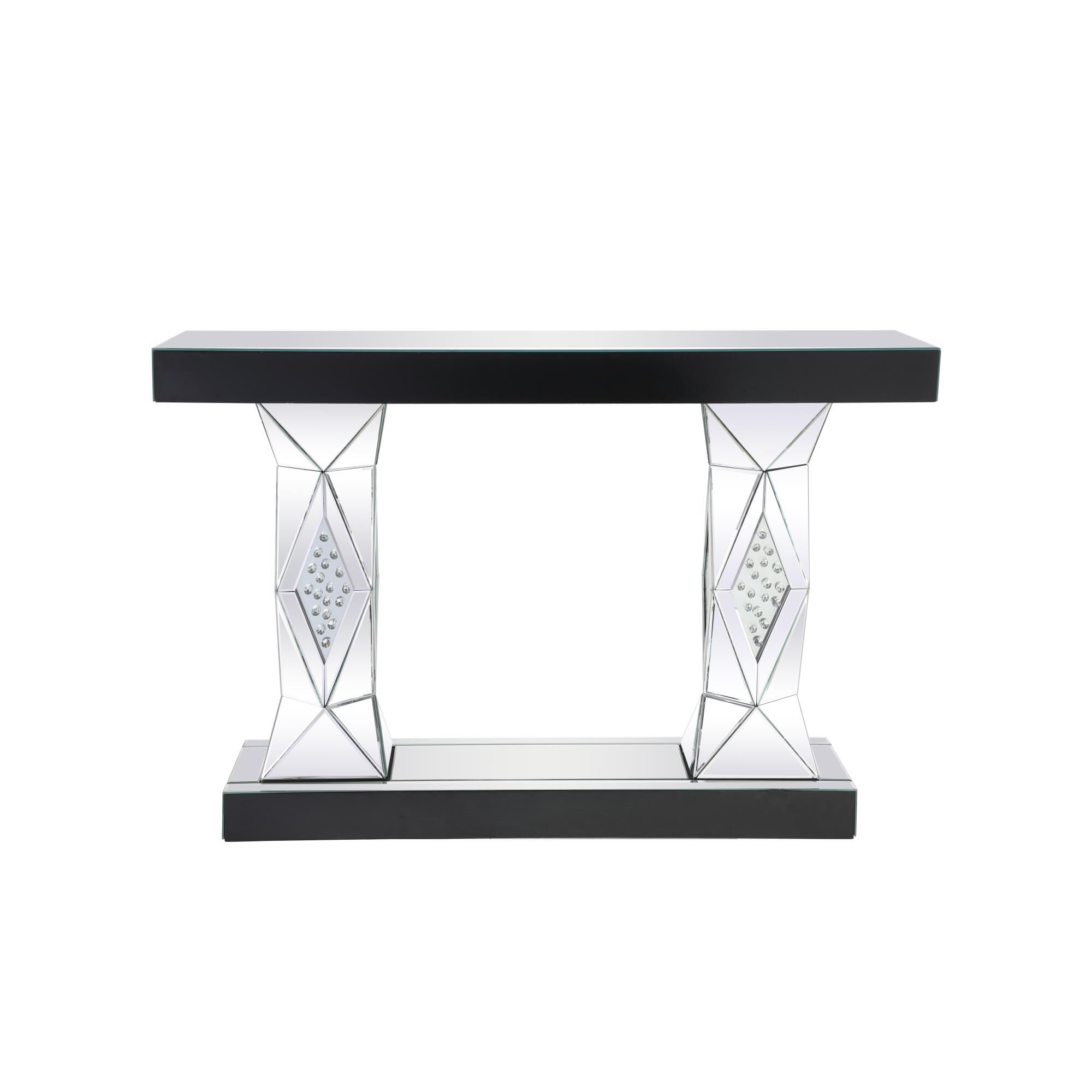 Shown in Clear Mirror finish and Royal Cut - Clear crystal