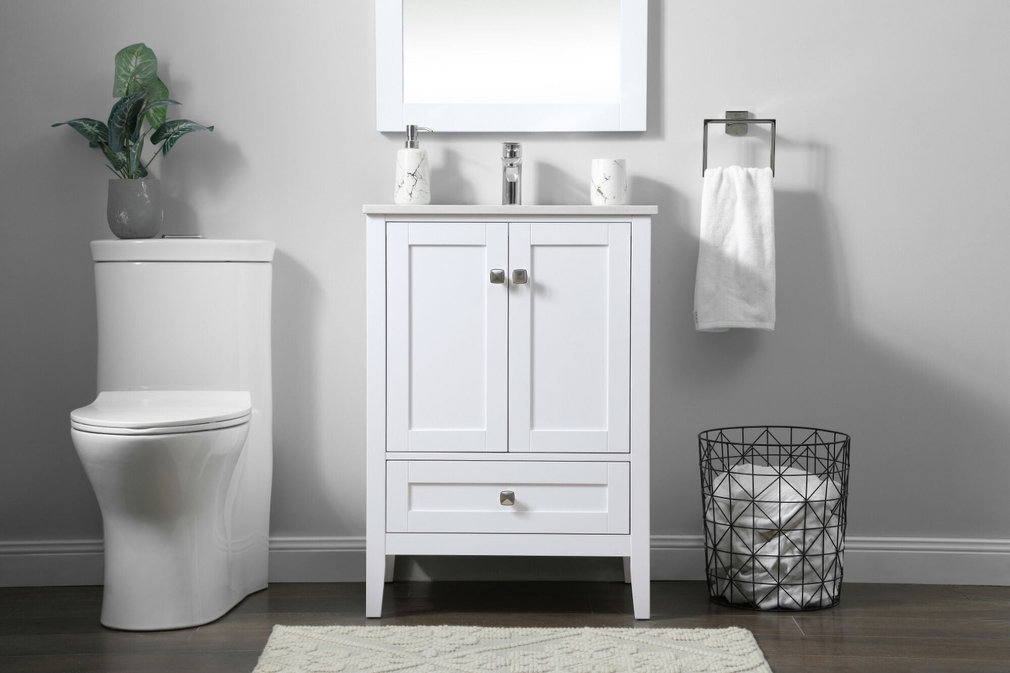 Hamilton 19 Inch Bath Vanity Cabinet,