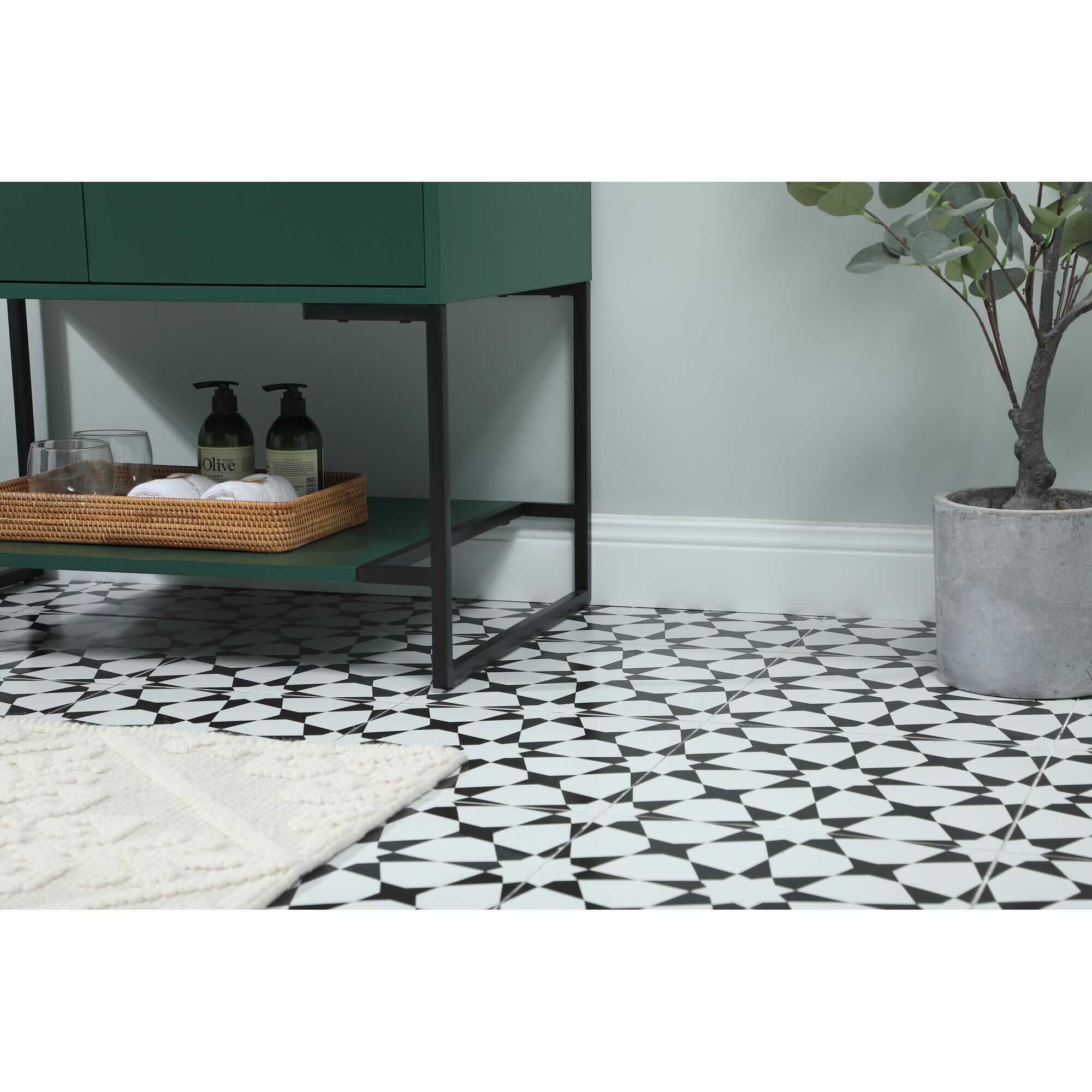 Shown in Green finish