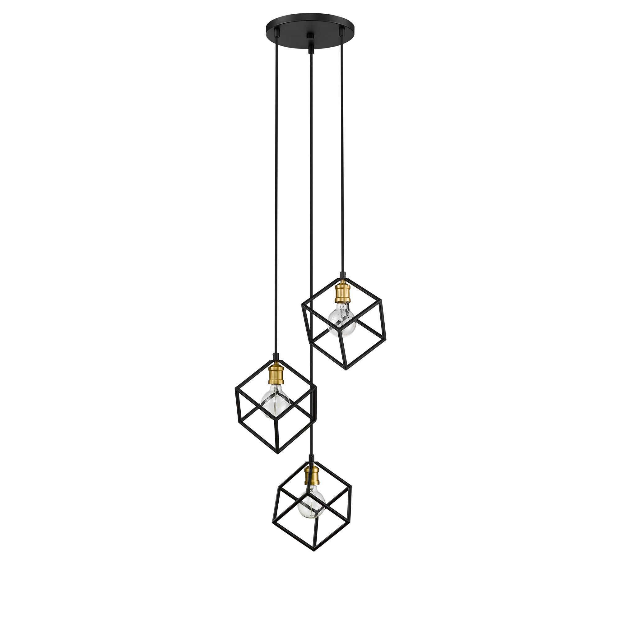 Shown in Bronze + Olde Brass finish and --- glass and --- shade