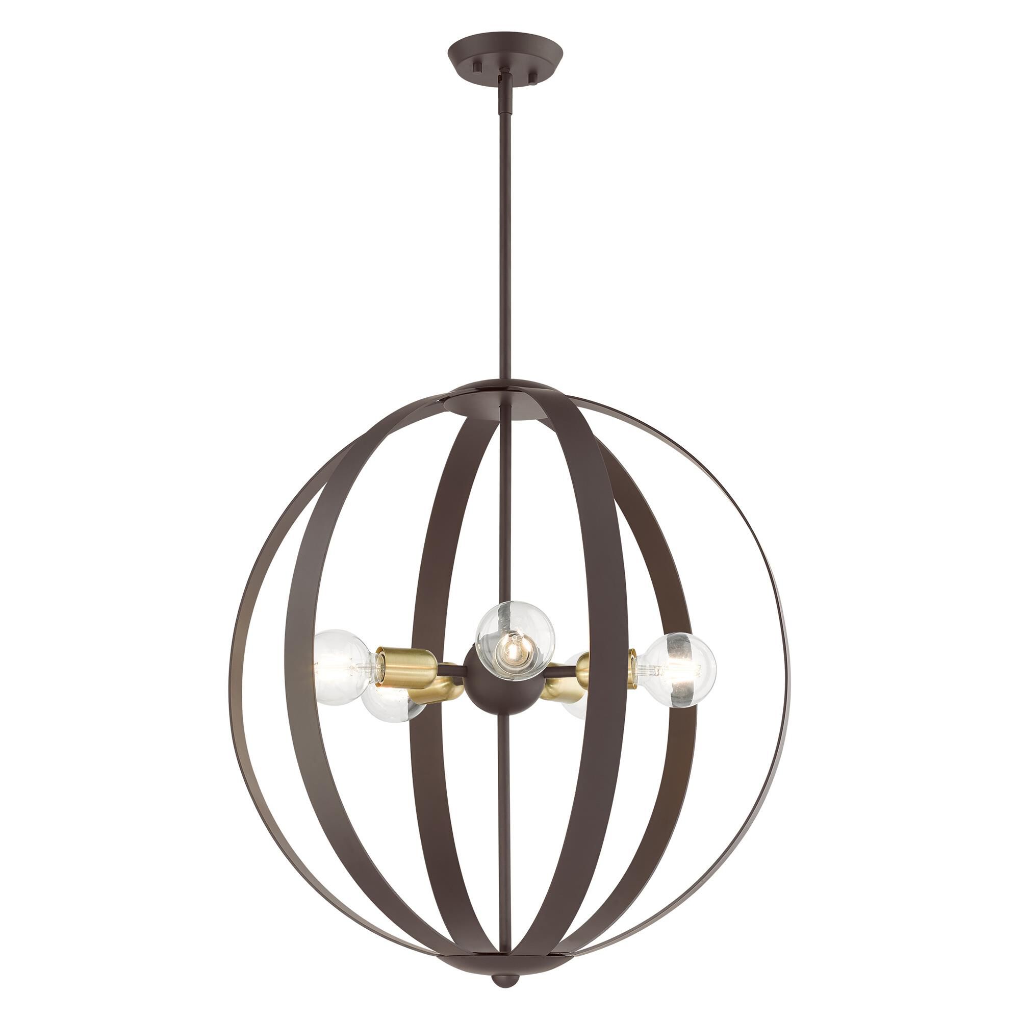 Modesto 5 Light Chandelier by Livex Lighting
