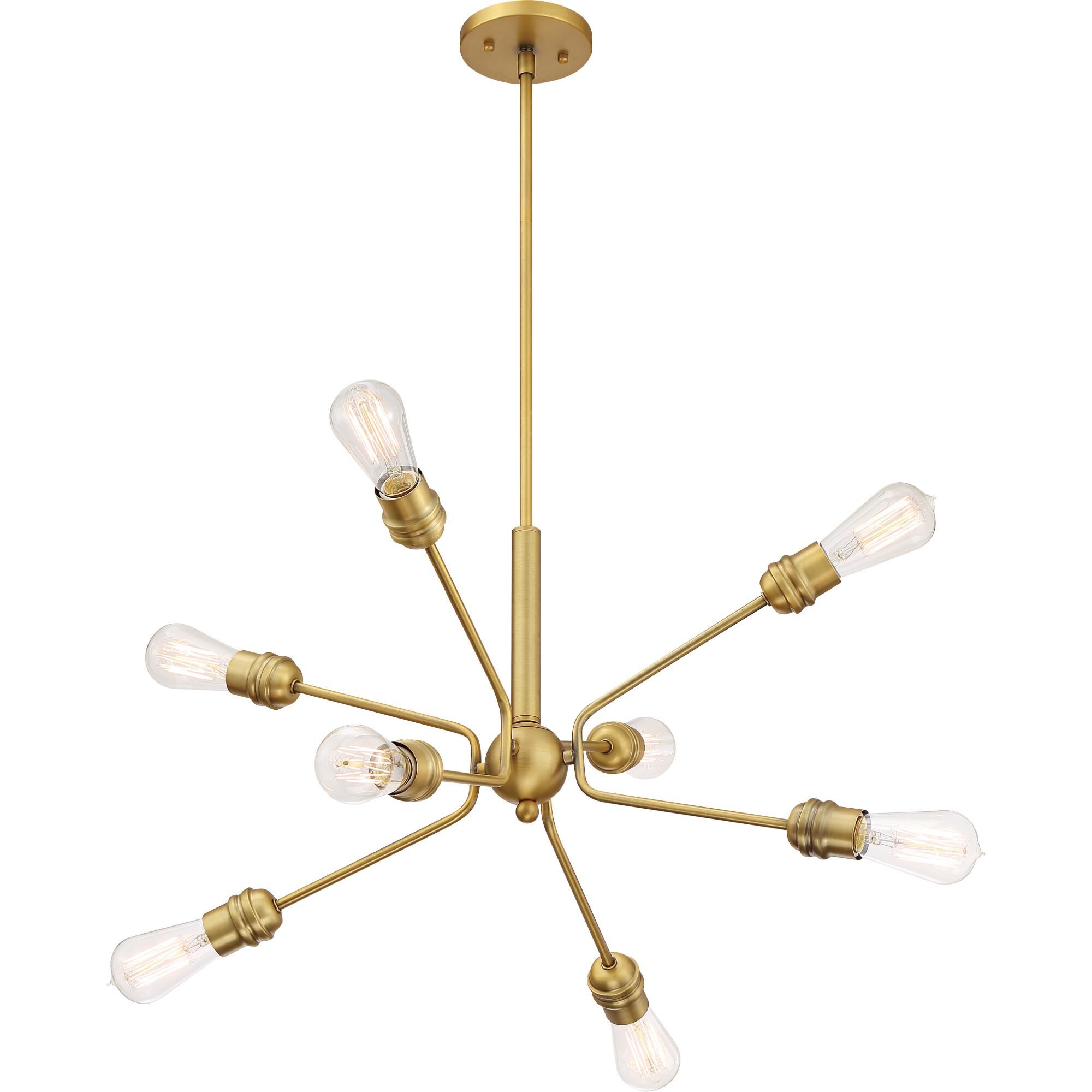 Shown in Brushed Brass finish