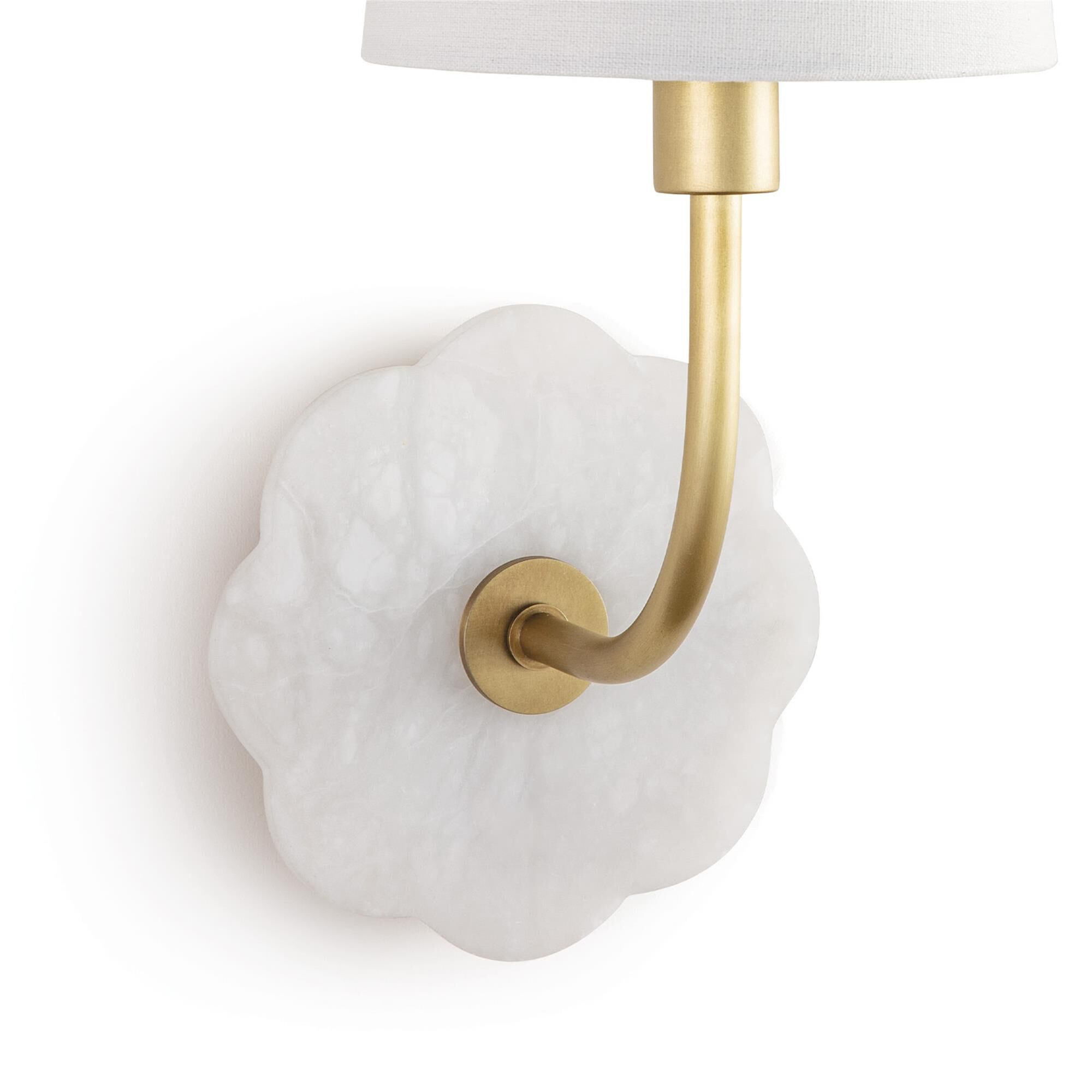 Shown in Natural Stone finish and Linen shade