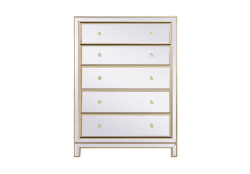 Reflexion Storage Cabinet by Elegant Decor