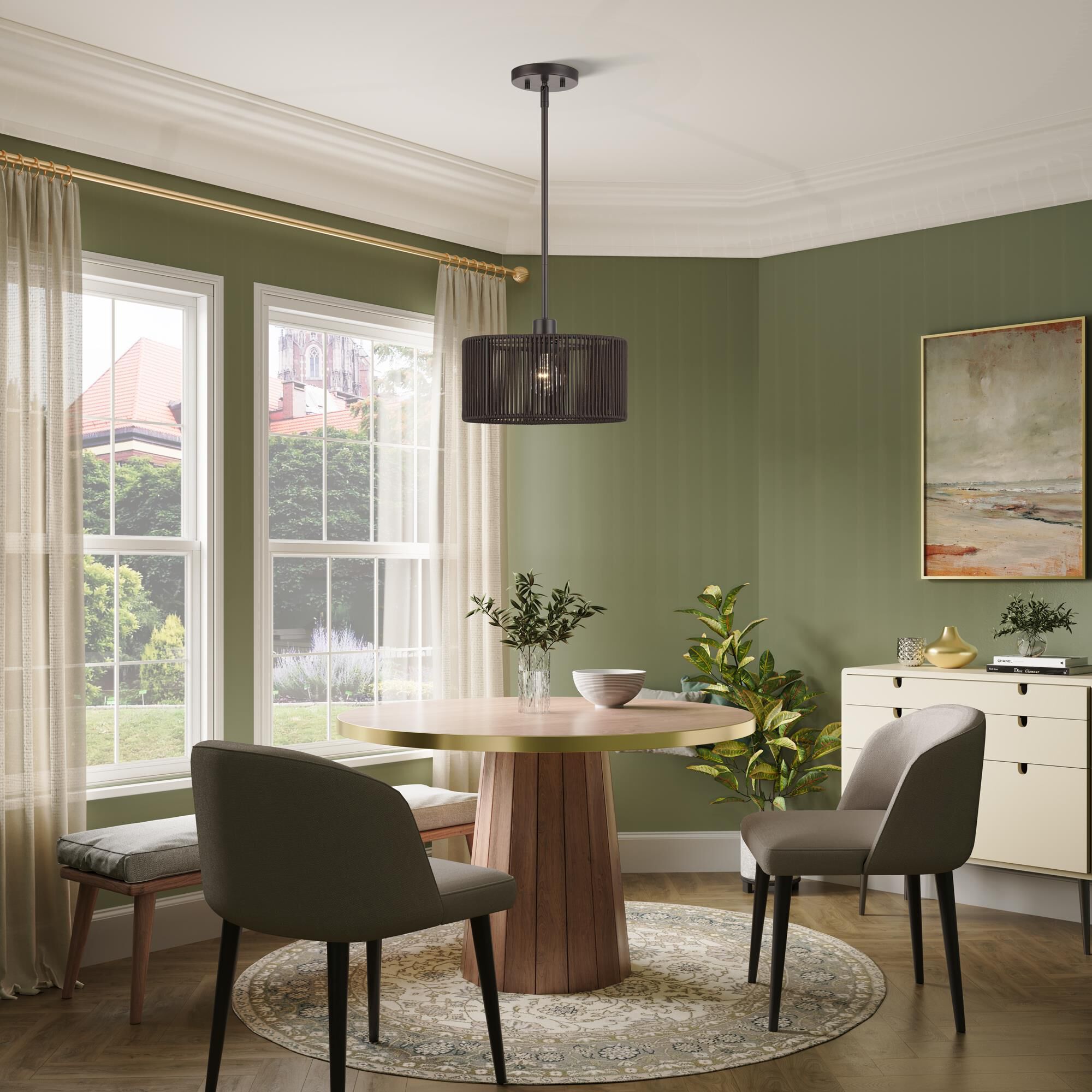 Acordia 12 Inch Mini Pendant by Livex Lighting