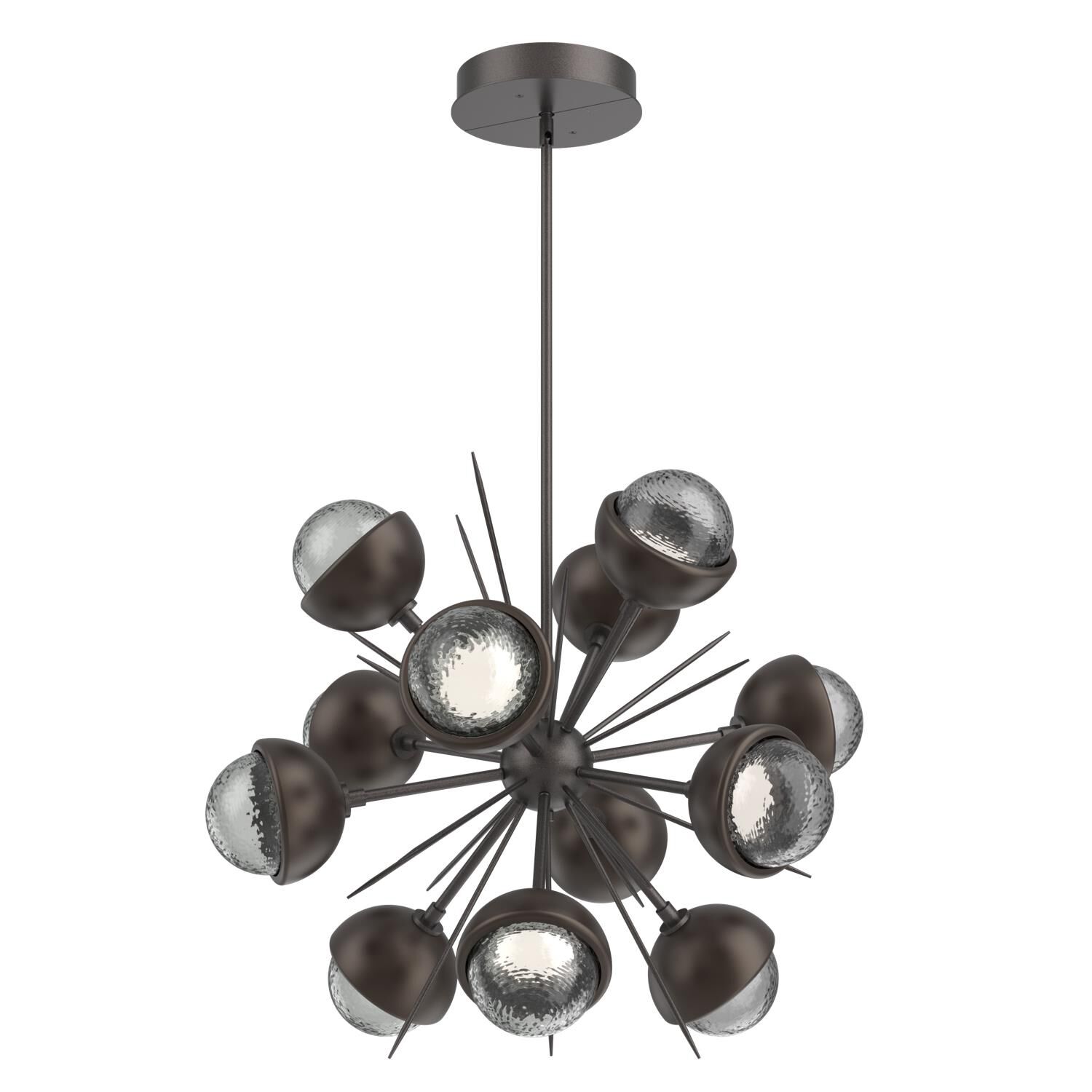 Shown in Graphite finish and Smoke glass and Flat Bronze accent