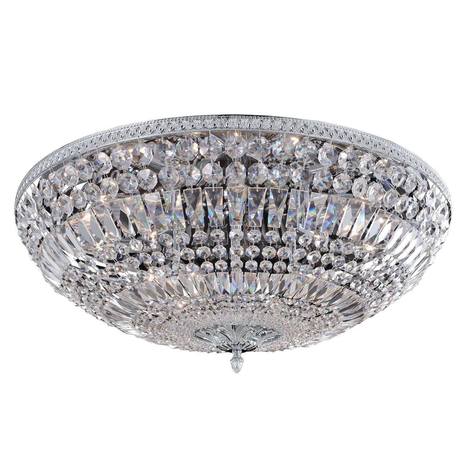 Lemire 30 Inch 12 Light Flush Mount by Allegri