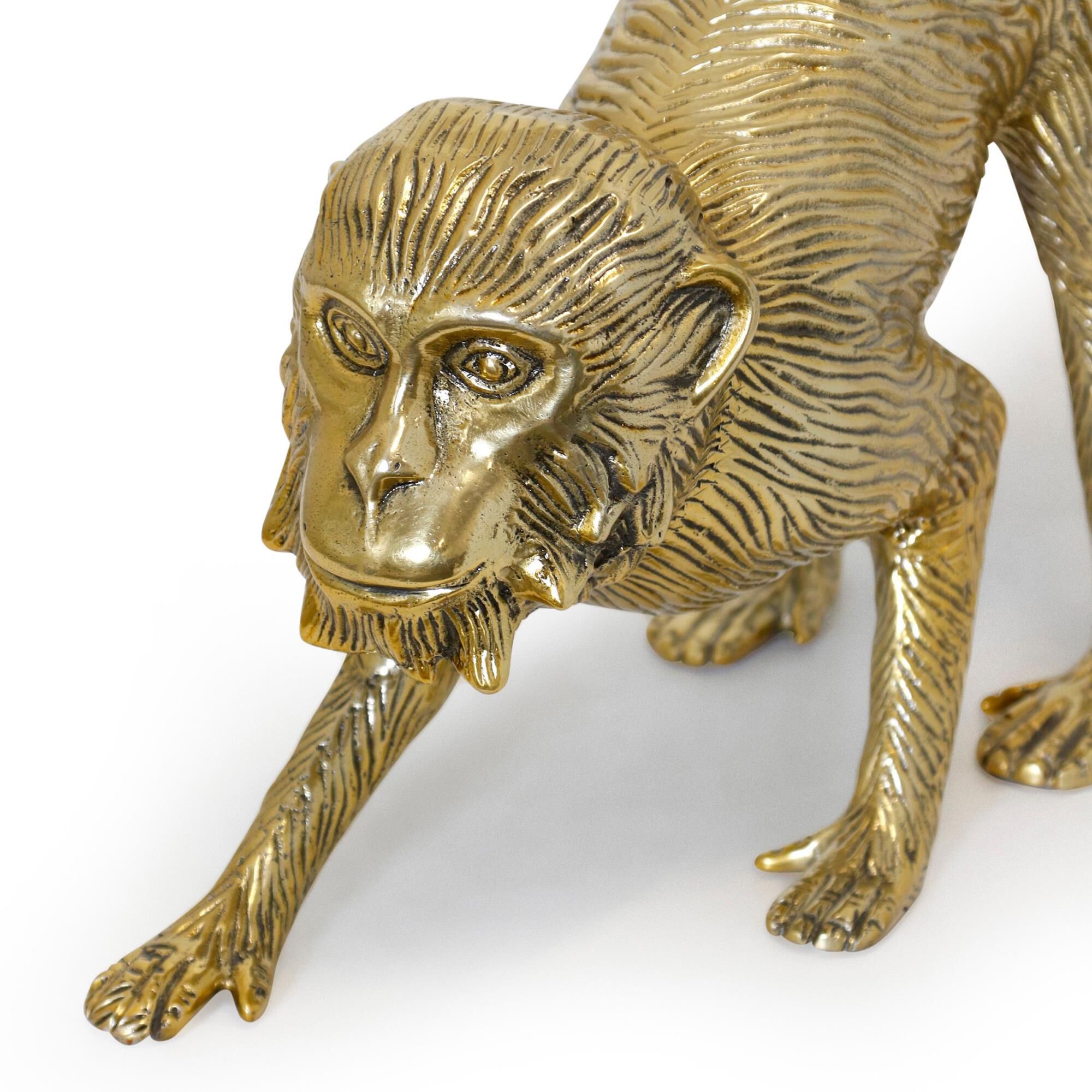 Prowling Monkey Sculpture by Stylecraft