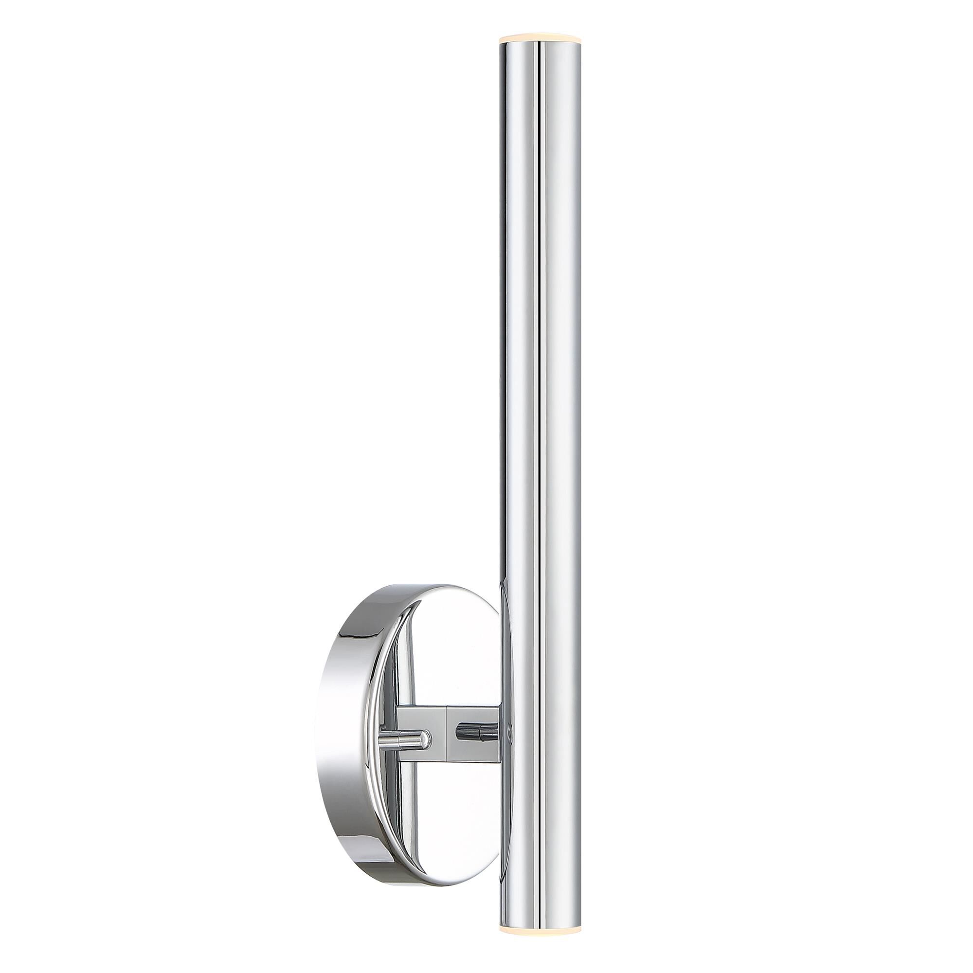 Shown in Chrome finish and Steel glass and Steel shade