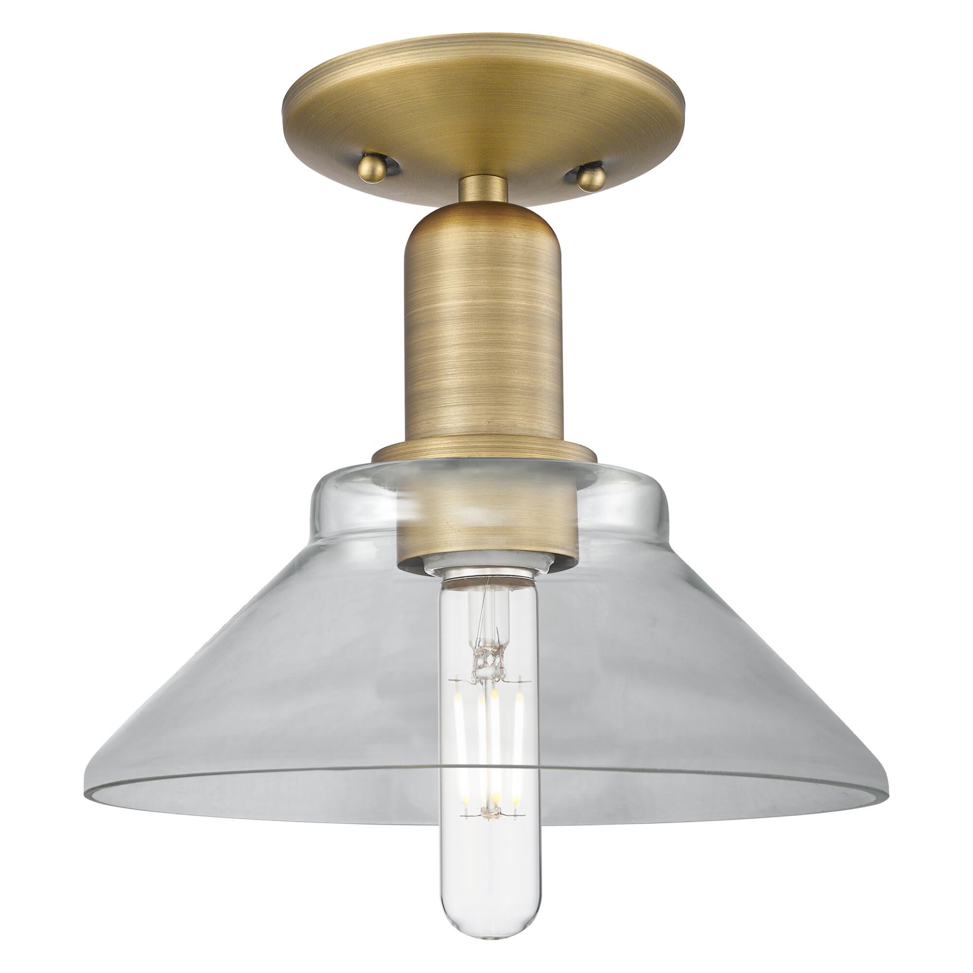 Bruno Marashlian Orwell 8 Inch Semi Flush Mount by Innovations Lighting