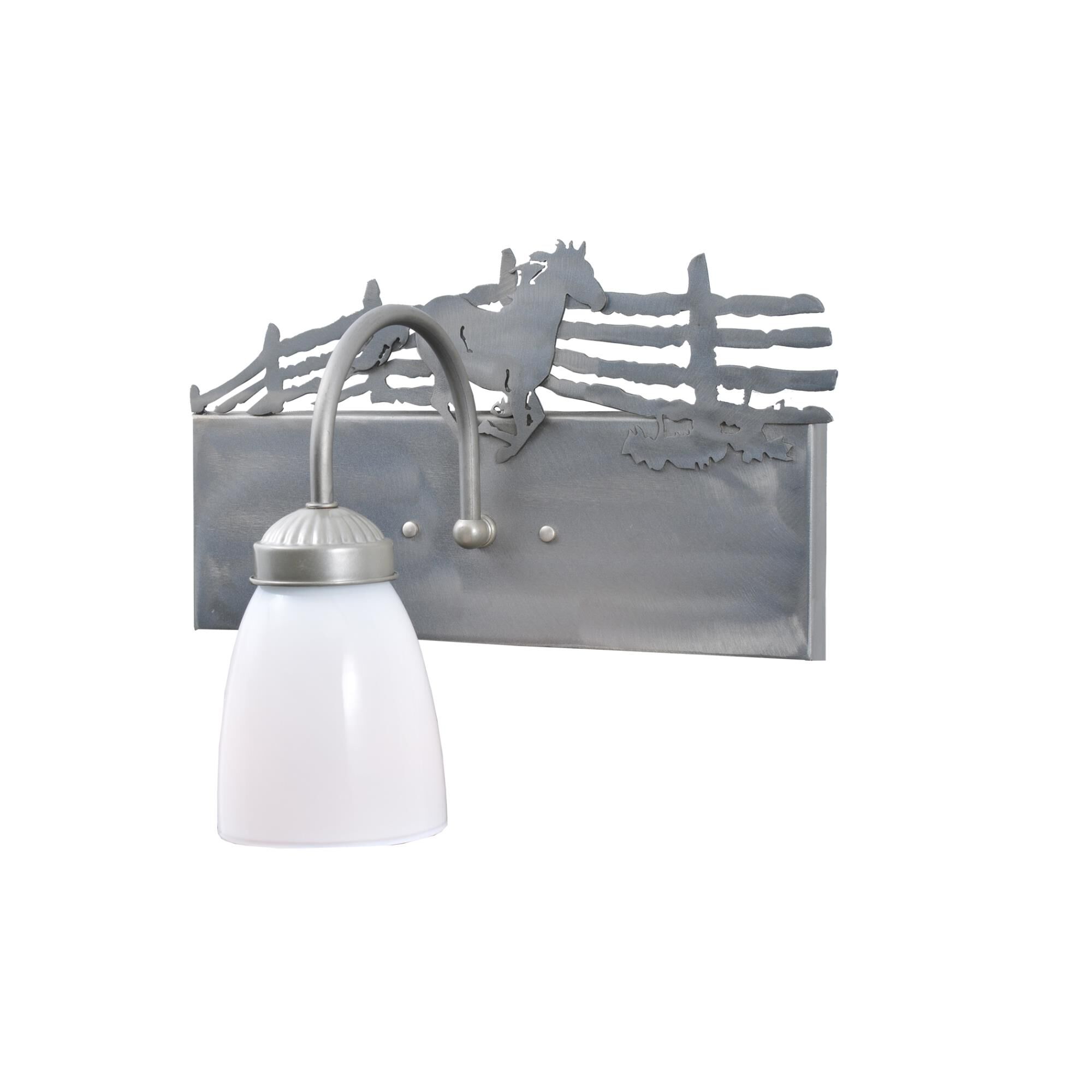 Running Horse 13 Inch Wall Sconce by Meyda Lighting
