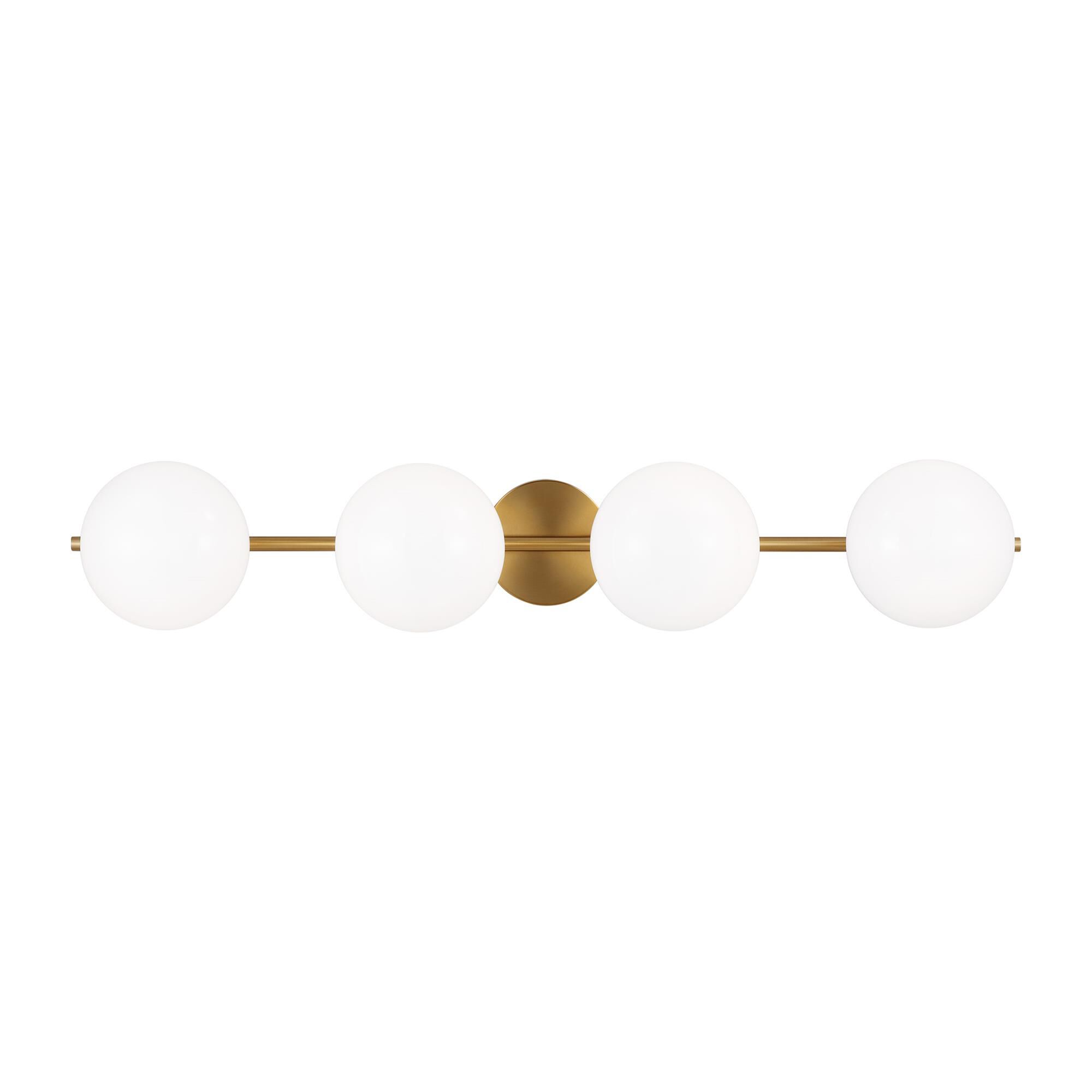 Ellen DeGeneres Lune 37 Inch 4 Light Bath Vanity Light,