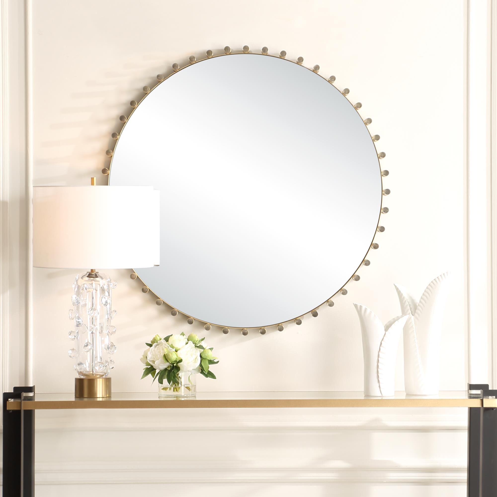Grace Feyock Avelyne 37 Inch Wall Mirror by Uttermost