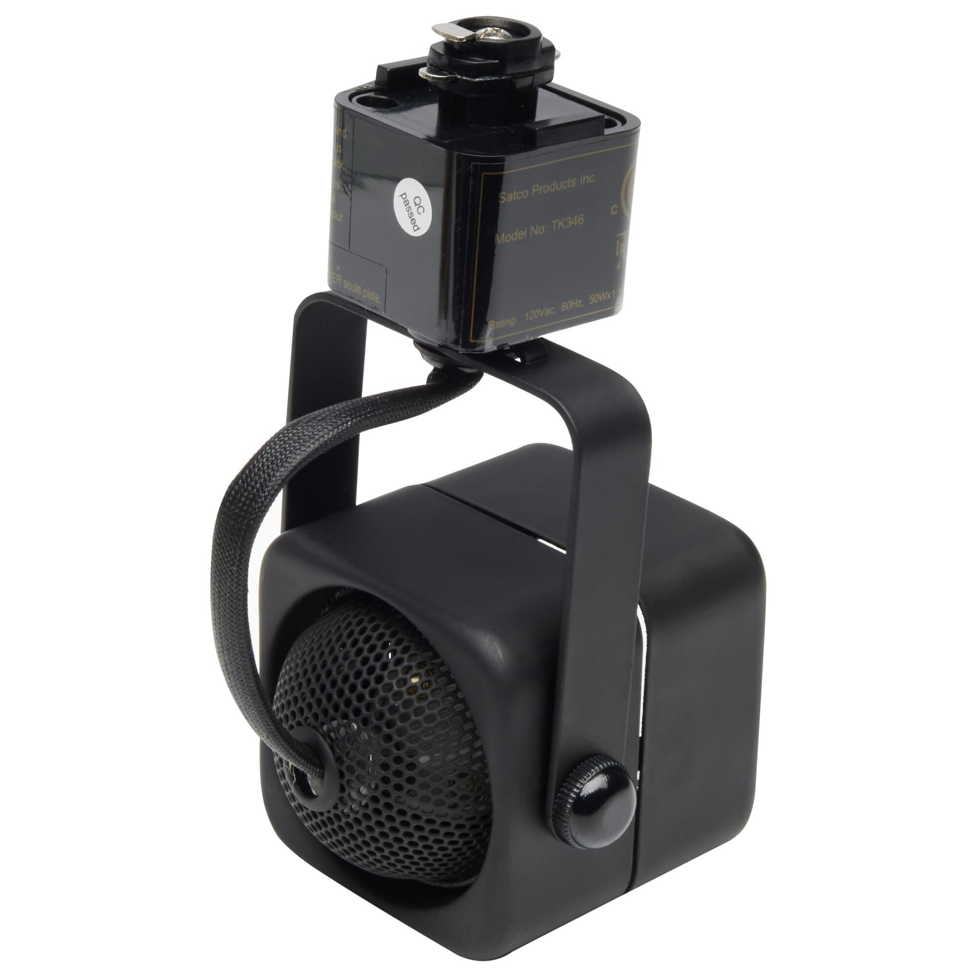 Shown in Black finish