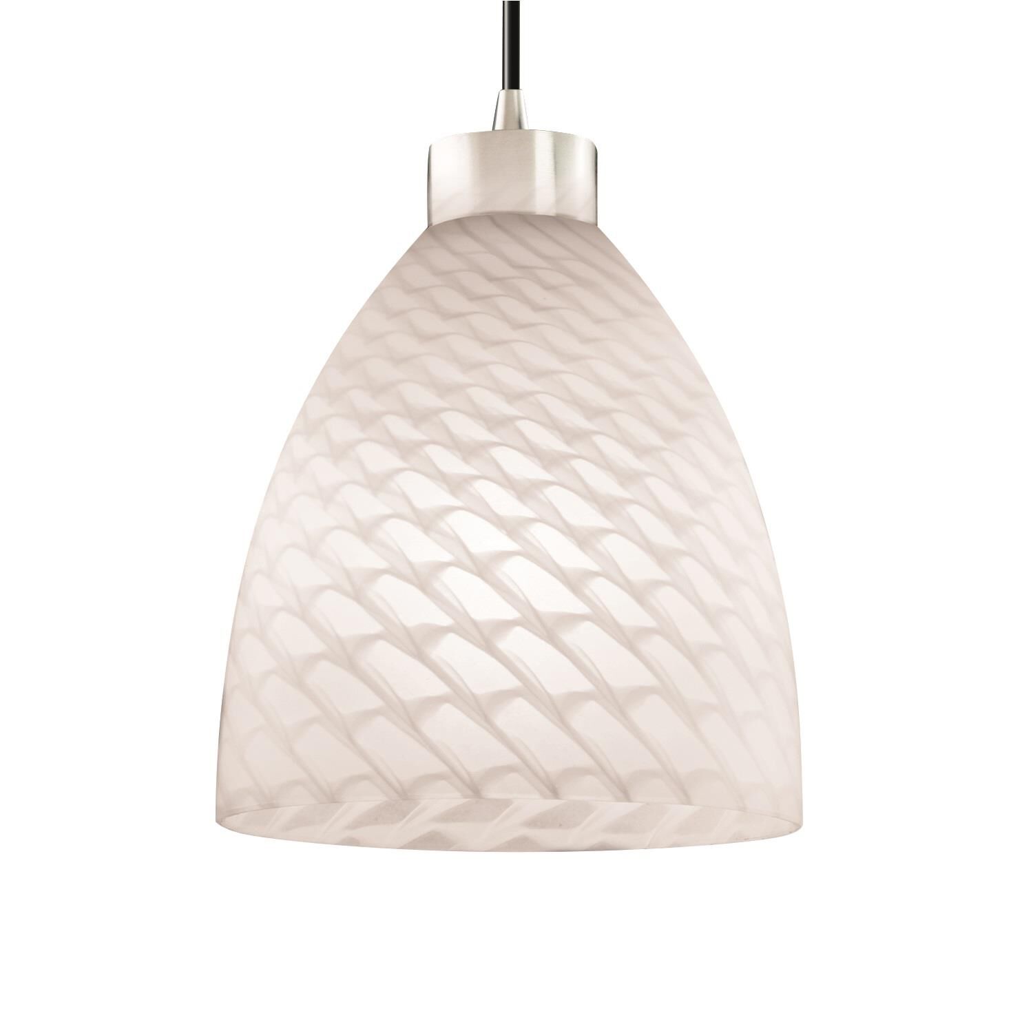 Justice Design Group Fusion 10 Inch Mini Pendant