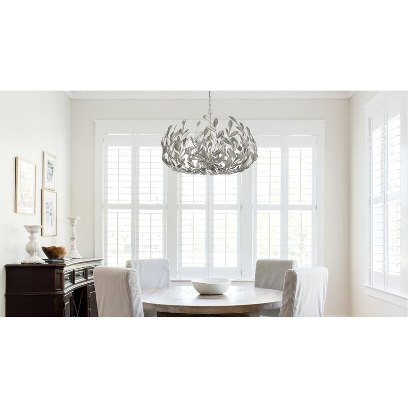 Broche 27 Inch Chandelier by Crystorama