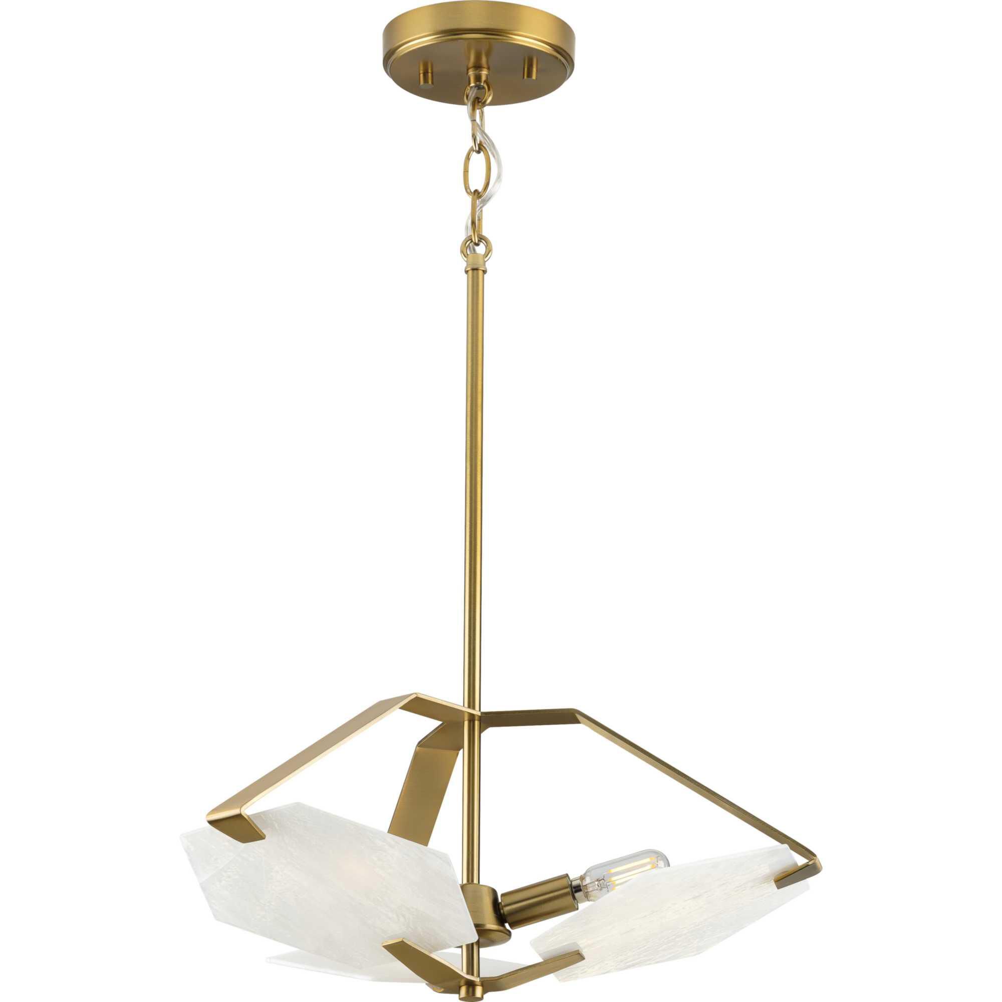 Rae 18 Inch 3 Light Semi Flush Mount by Progress Lighting