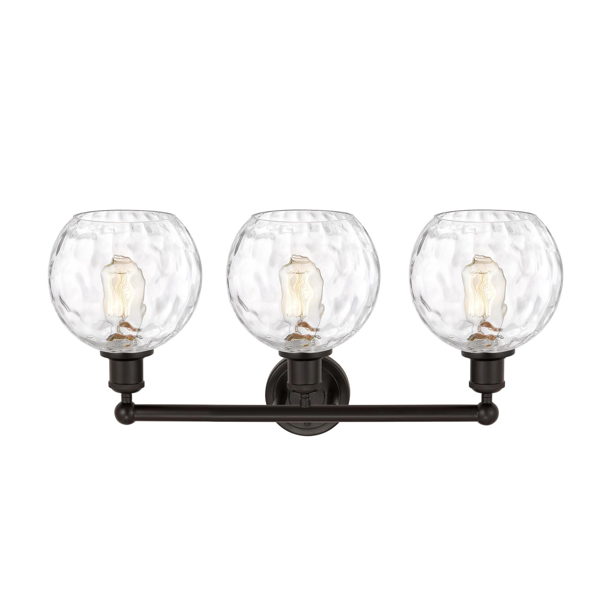 Shown in Oil Rubbed Bronze finish and Clear glass