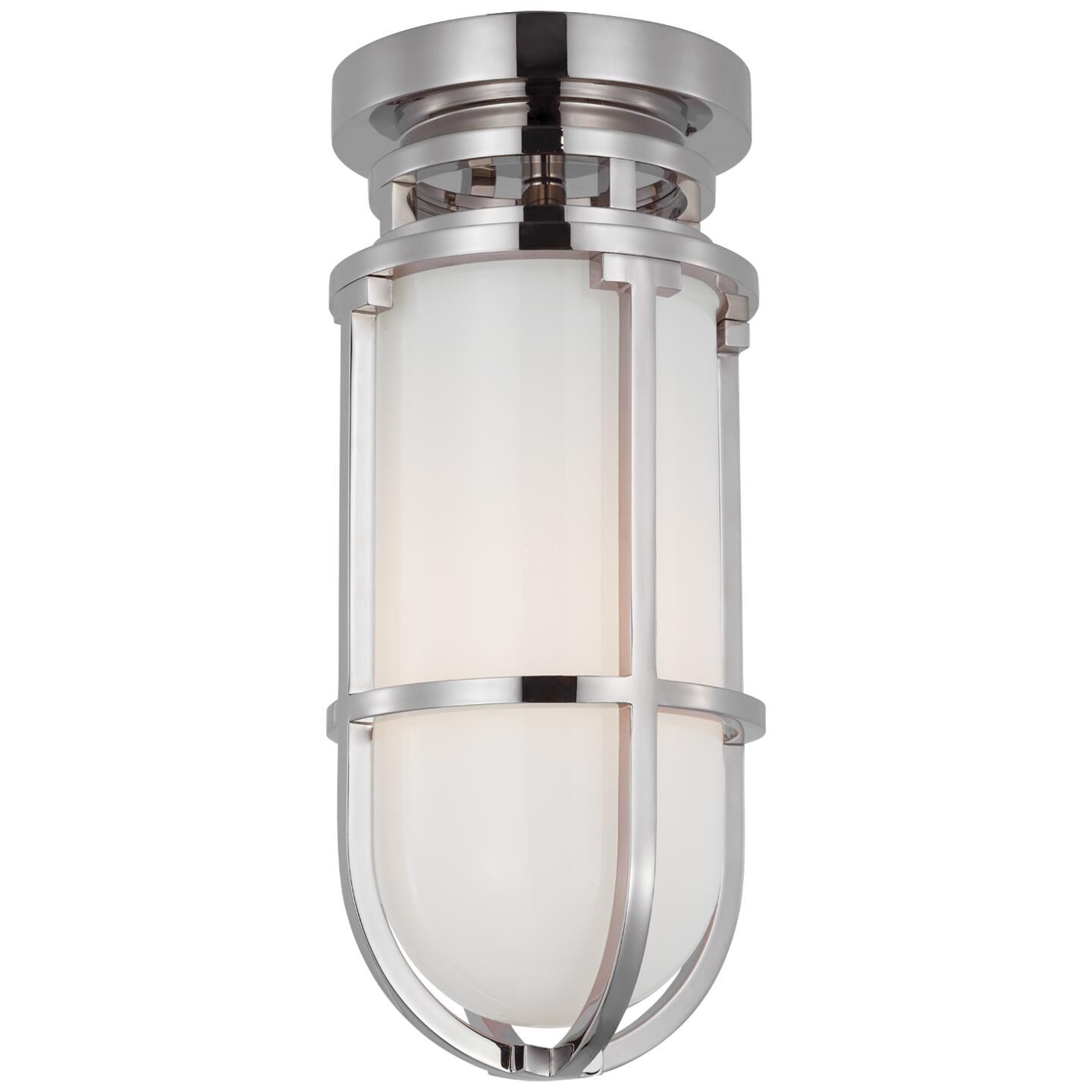 Chapman & Myers Gracie 4 Inch 1 Light LED Semi Flush Mount by Visual Comfort Signature Collection