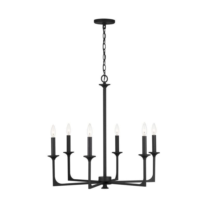 Clint 28 Inch 6 Light Chandelier by Capital Lighting Fixture Company