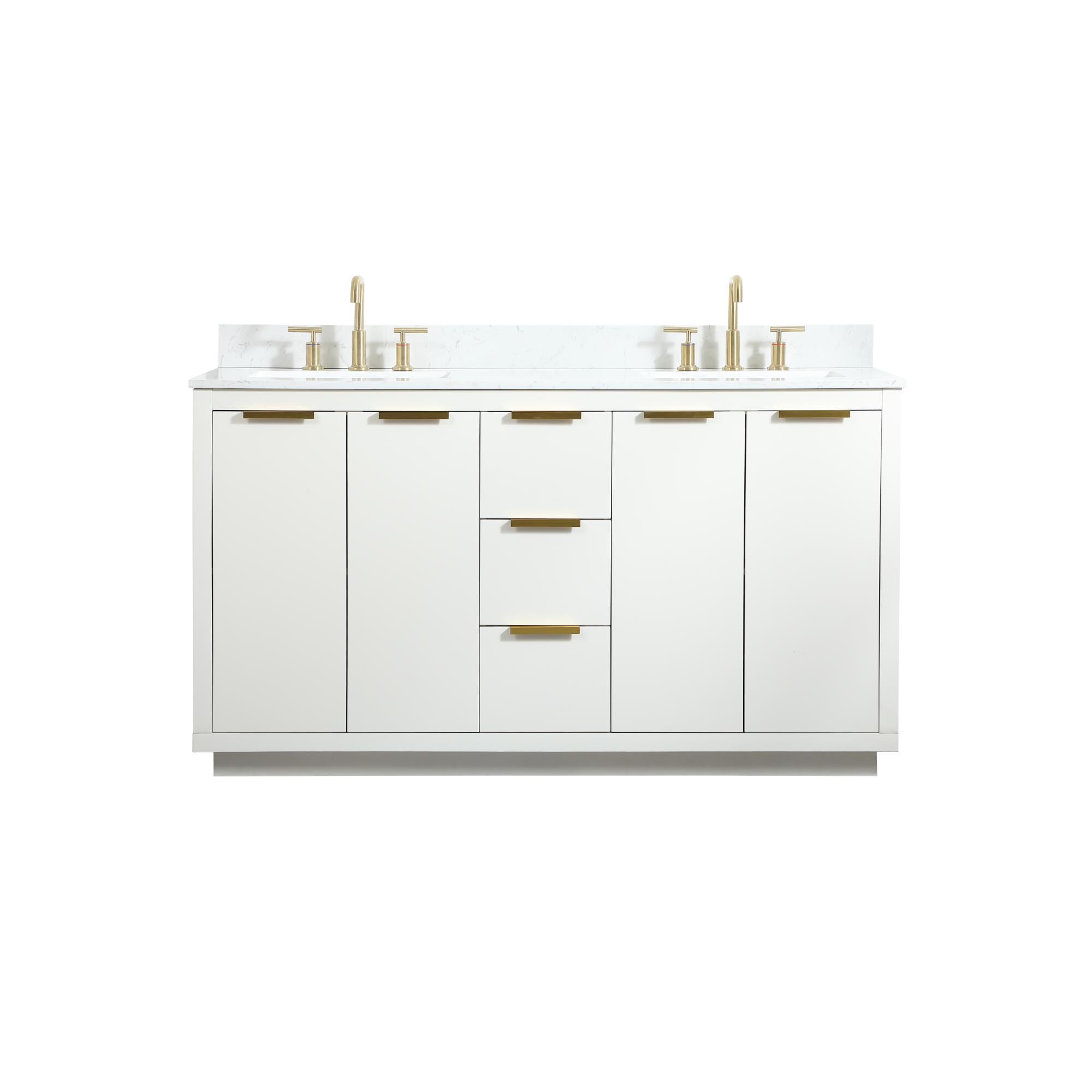 Shown in White finish