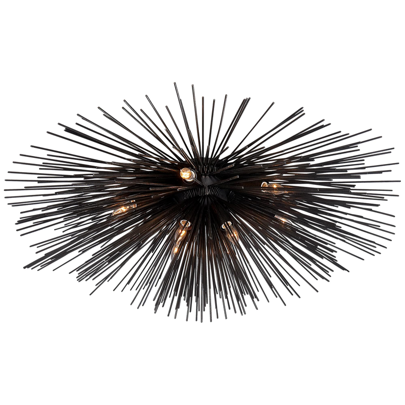 Kelly Wearstler Strada 40 Inch 10 Light Flush Mount by Visual Comfort Signature Collection