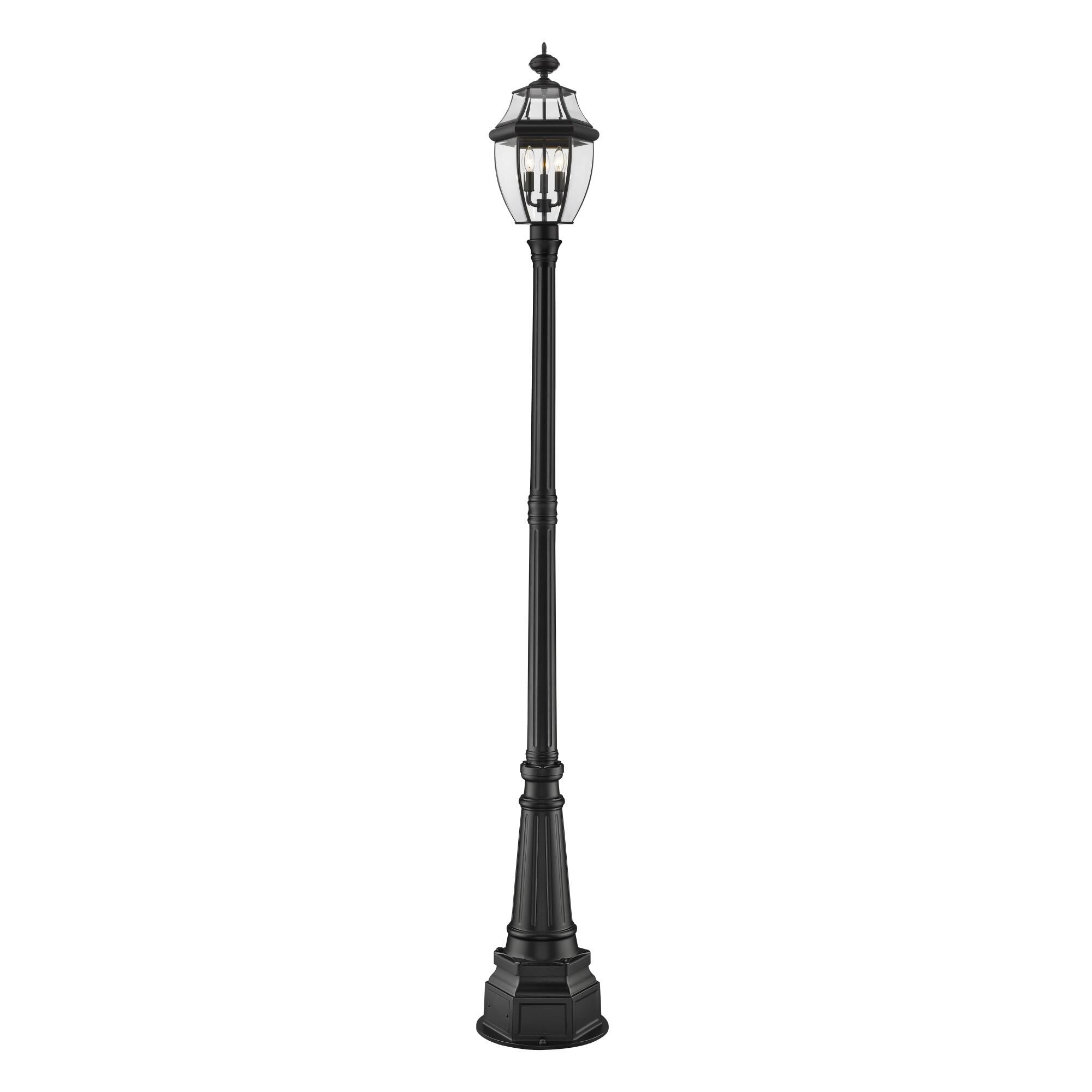 Westover 102 Inch Tall 3 Light Outdoor Post Lamp by Z-Lite